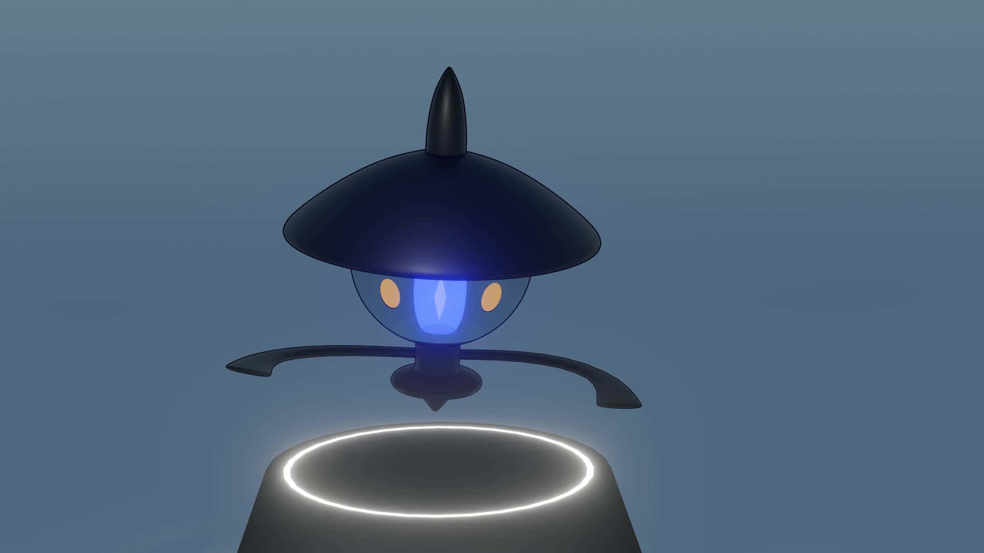 Lampent, glowing platform, blue-eyed, Full HD Desktop Wallpaper