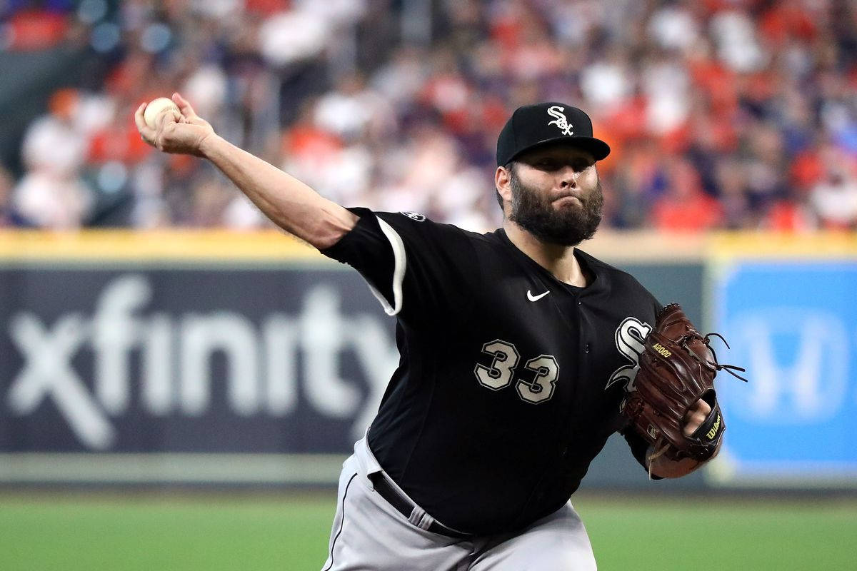 Lance Lynn, black Sox jersey, number 33, SD Desktop Wallpaper