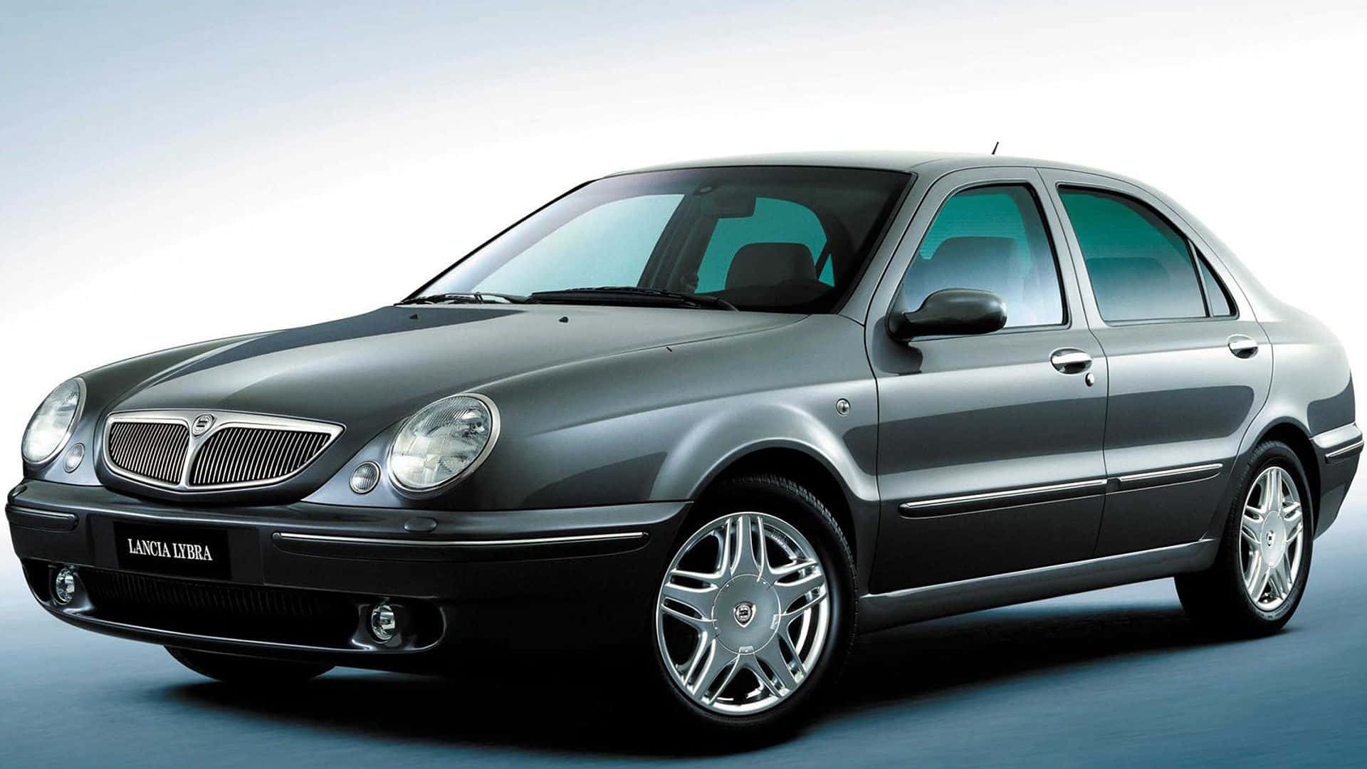 Lancia Lybra, sedan, silver, Full HD Desktop Wallpaper