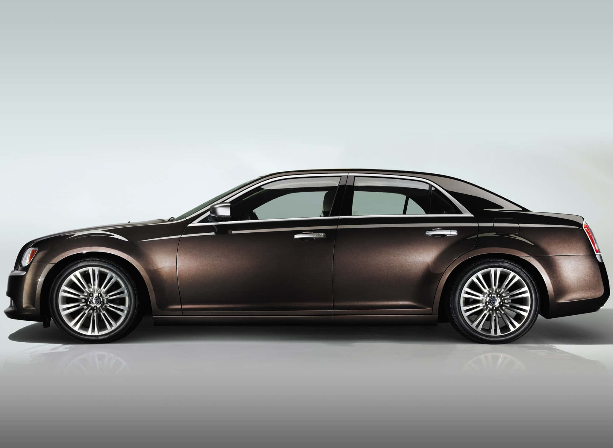 Lancia Thema, bronze, sleek, Full HD Desktop Wallpaper