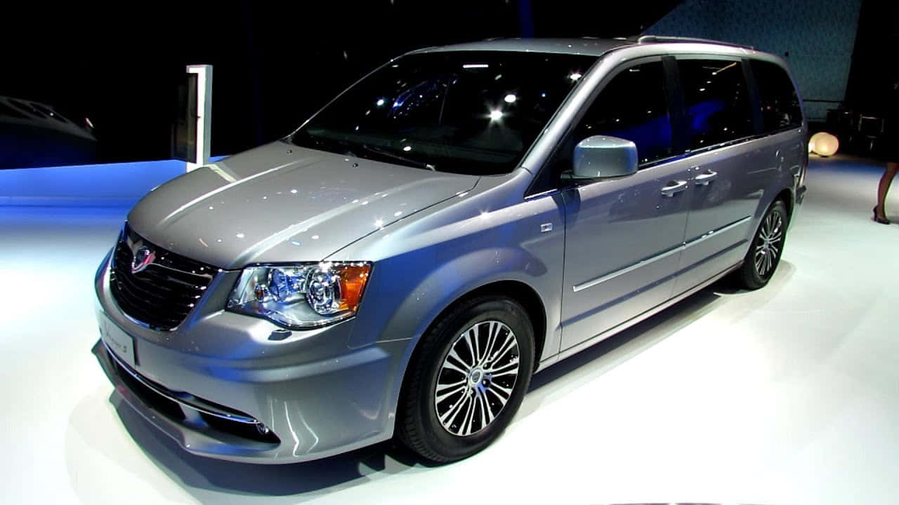 Lancia Voyager, sleek, silver, HD Desktop Wallpaper