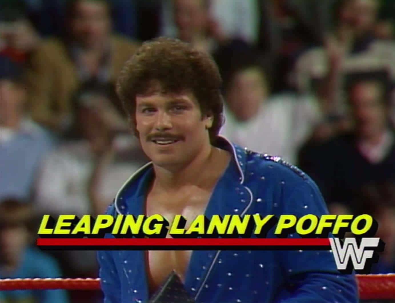 Lanny Poffo, blue jacket, ring, HD Desktop Wallpaper