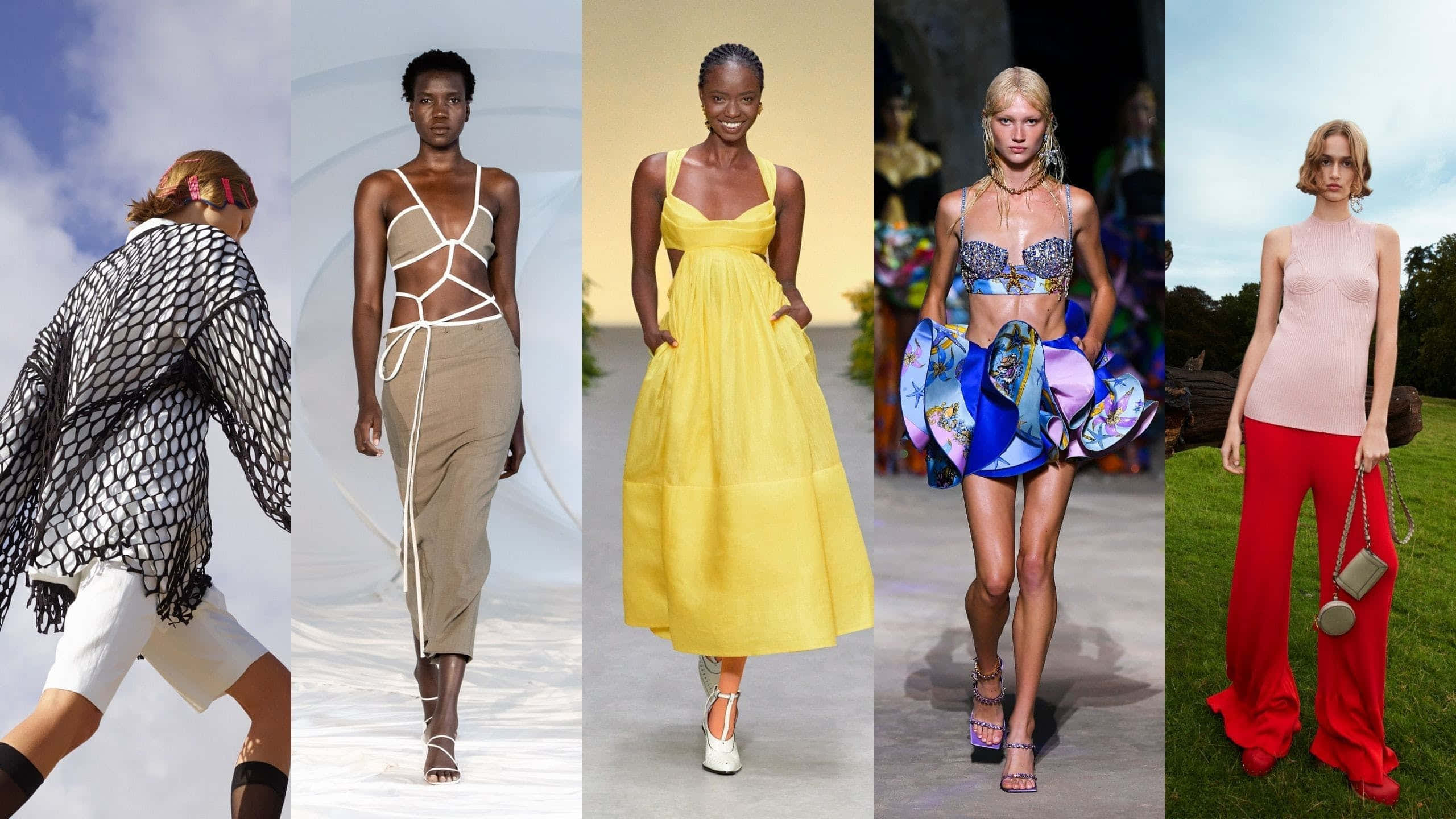 Lanvin, summer fashion trends, avant-garde fashion, 2K Desktop Wallpaper
