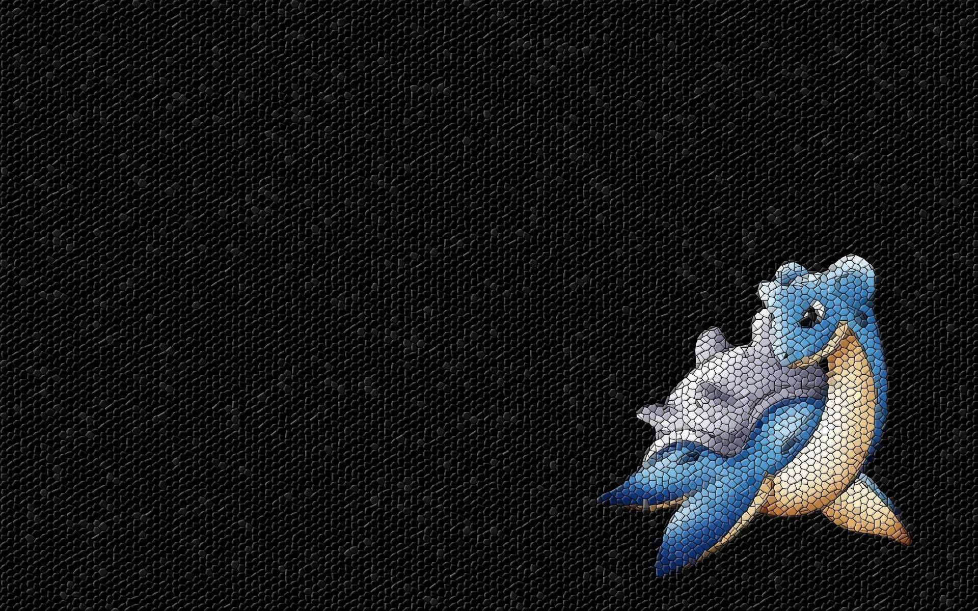 Lapras, blue, tan, Full HD Desktop Wallpaper