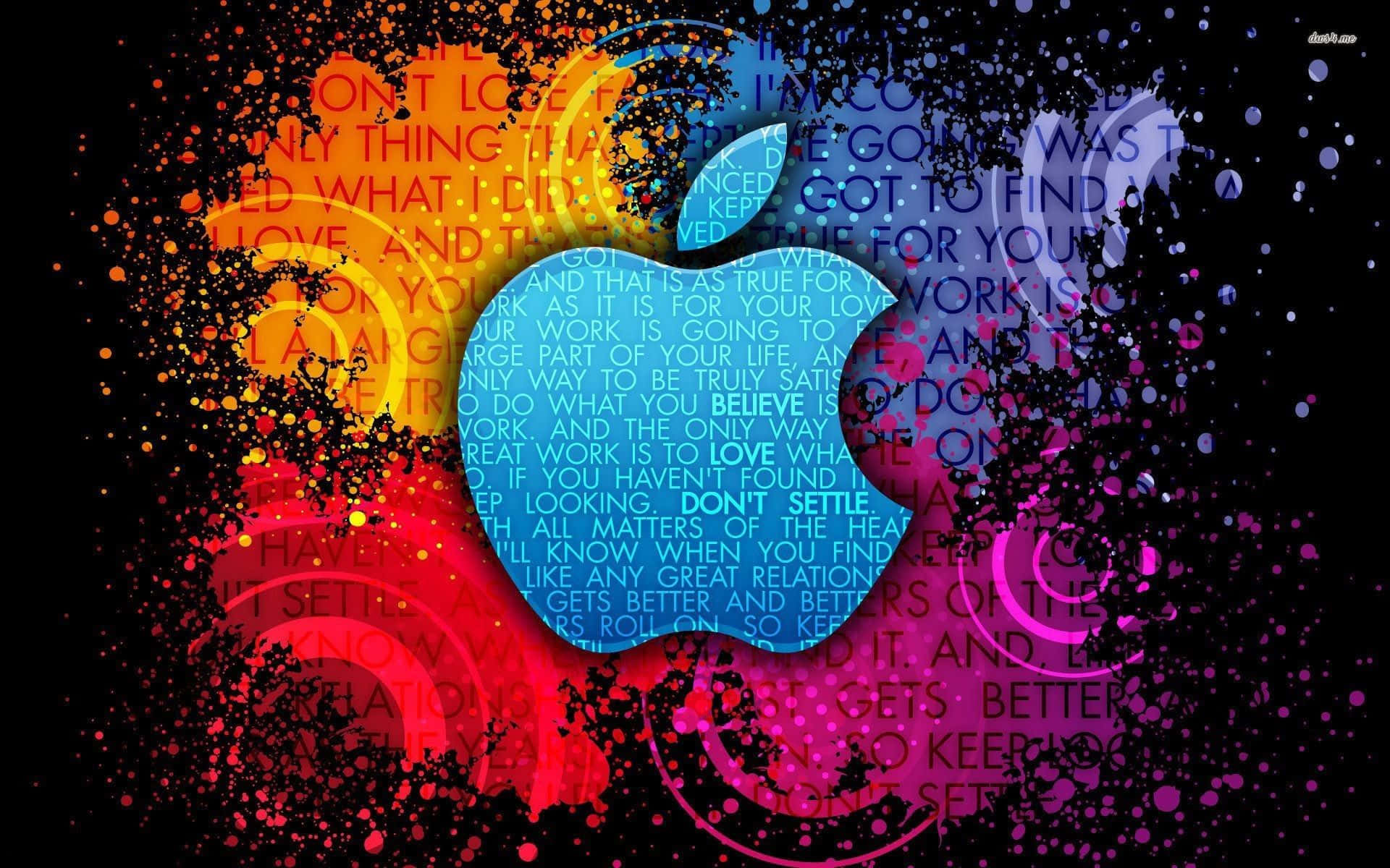 Apple, Apple logo, black background, Full HD Desktop Wallpaper