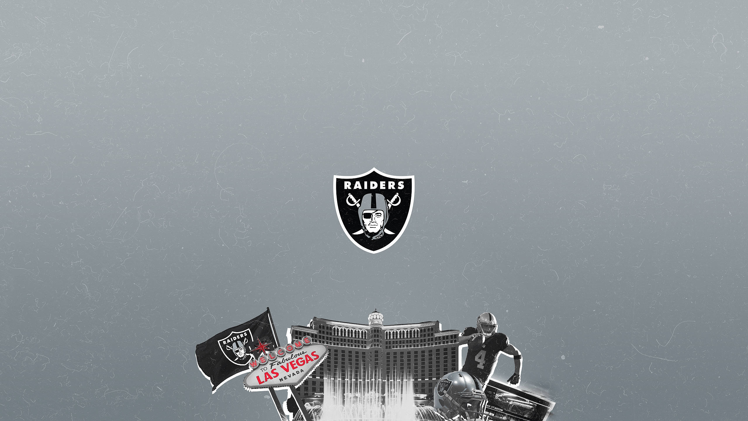 Las Vegas Raiders, Vegas, team logo, 2K Desktop Wallpaper