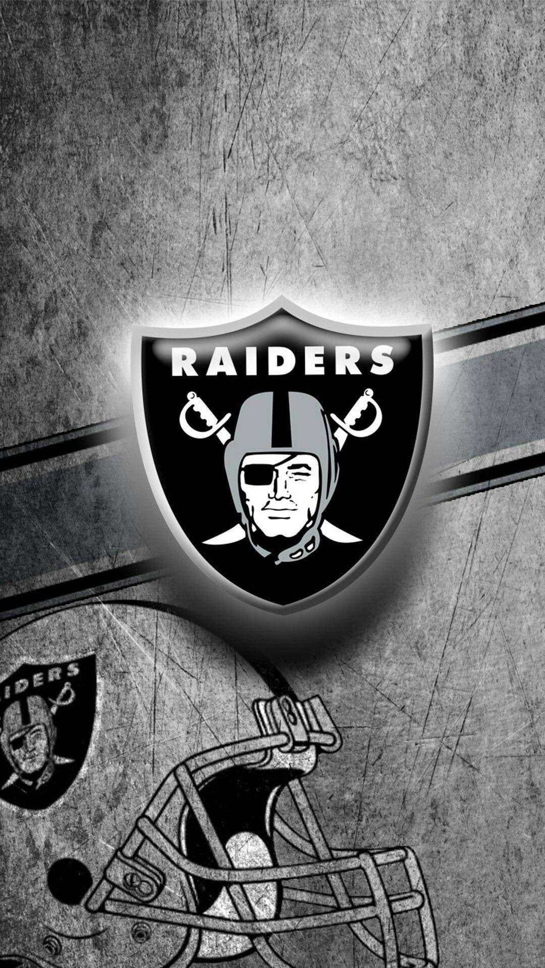 Las Vegas Raiders, Raiders logo, helmet, Full HD Phone Wallpaper