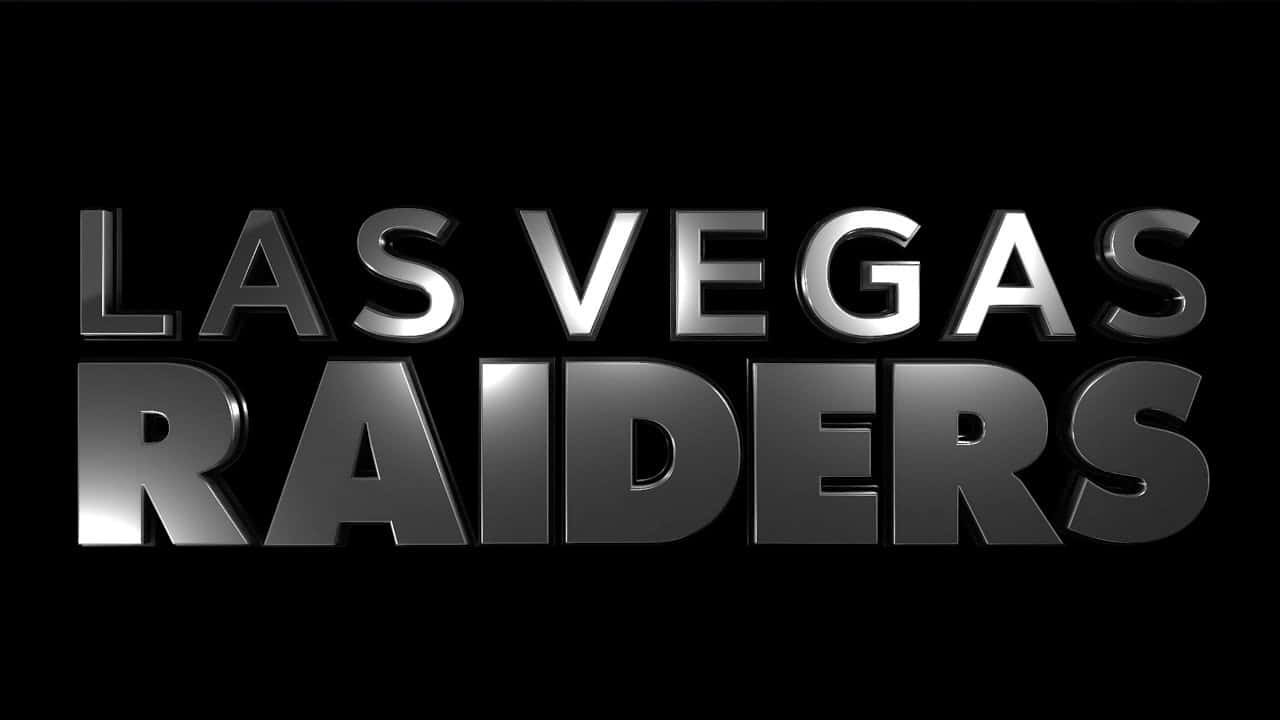 Las Vegas Raiders, logo, black background, HD Desktop Wallpaper