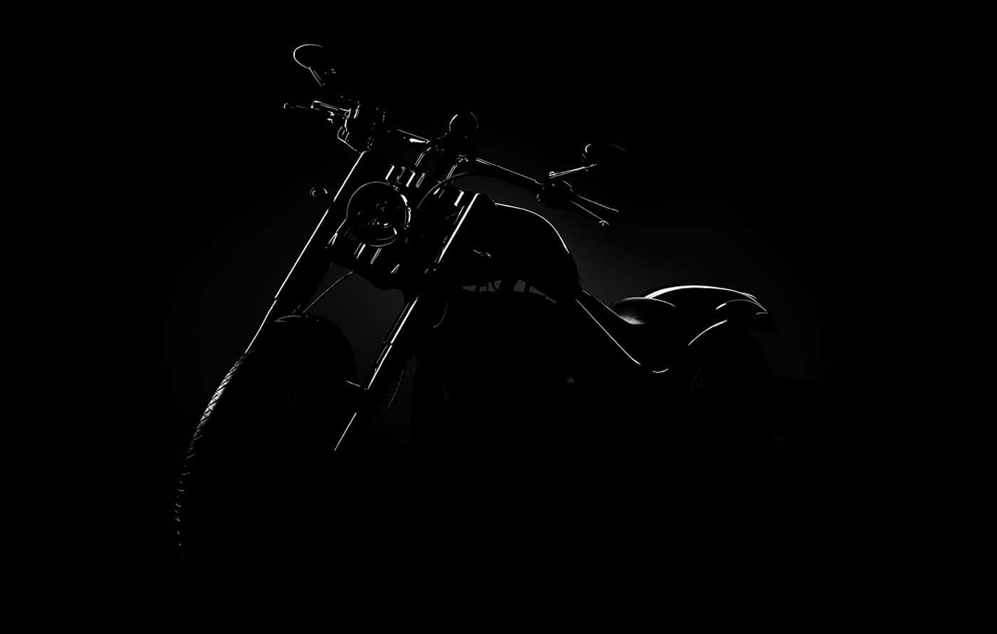 Lauge Jensen, motorcycle, pitch-black background, HD Desktop Wallpaper