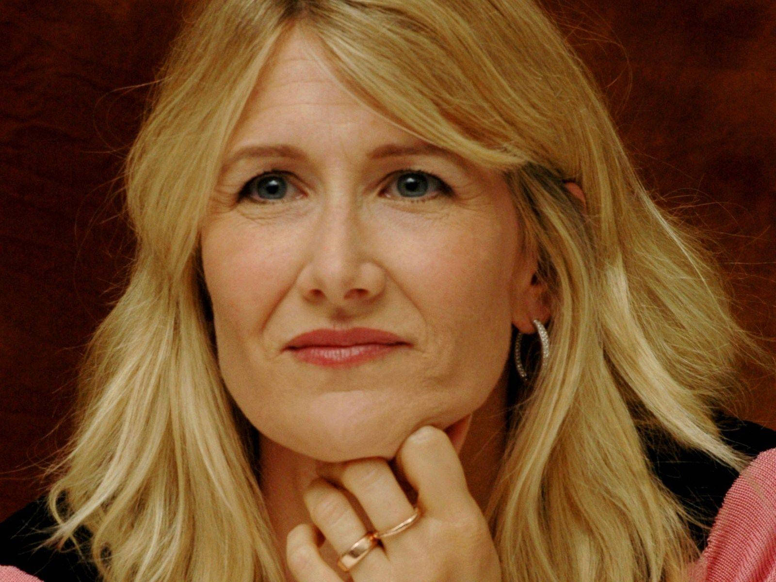 Laura Dern, blonde hair, blue eyes, HD Desktop Wallpaper