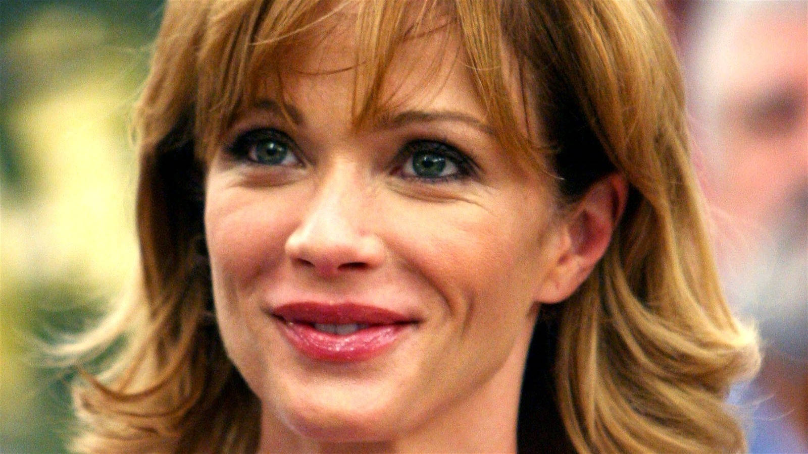 Lauren Holly, young, warm blonde hair, HD Desktop Wallpaper