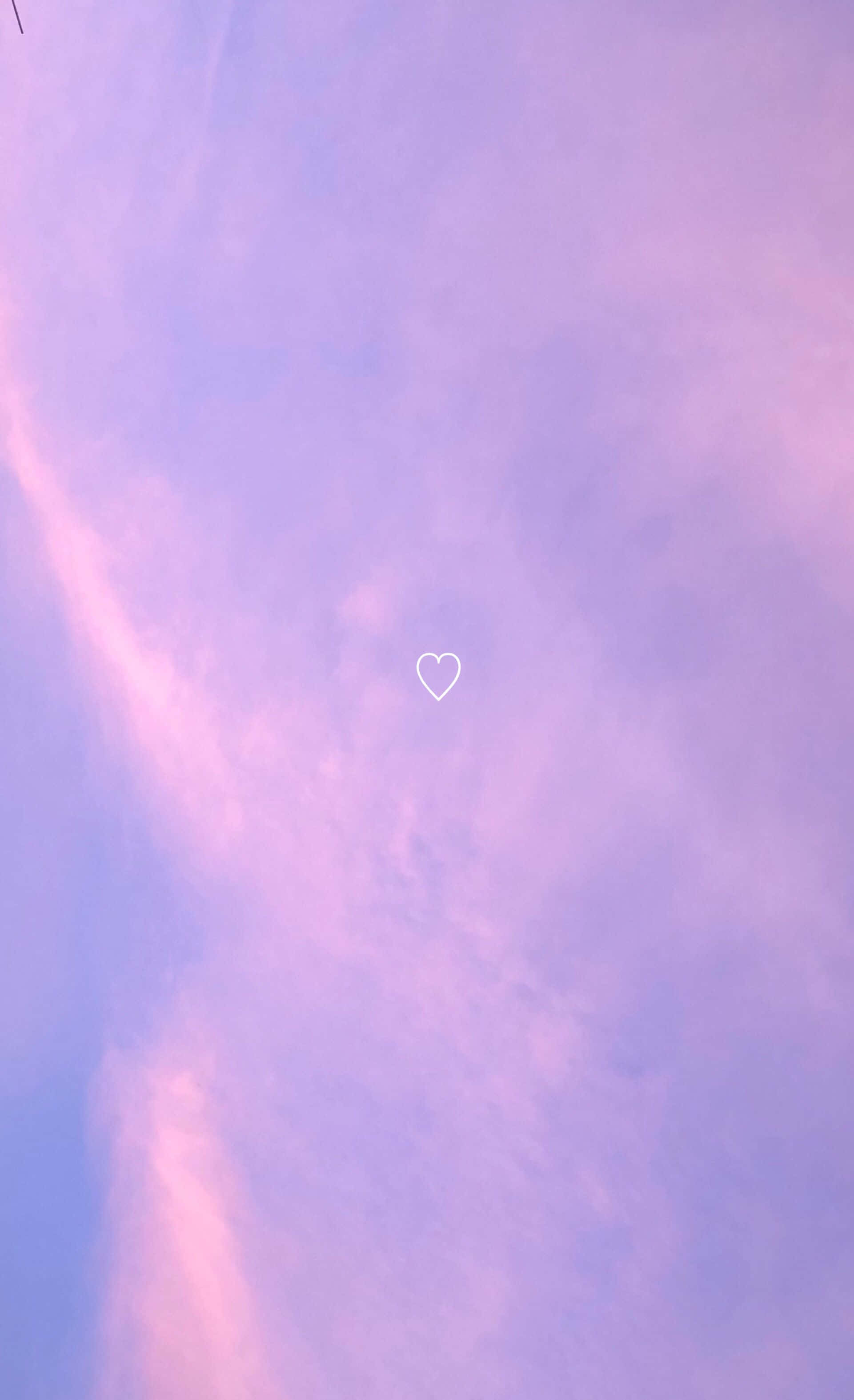 Lavender Purple, lavender, pink clouds, 2K Phone Wallpaper