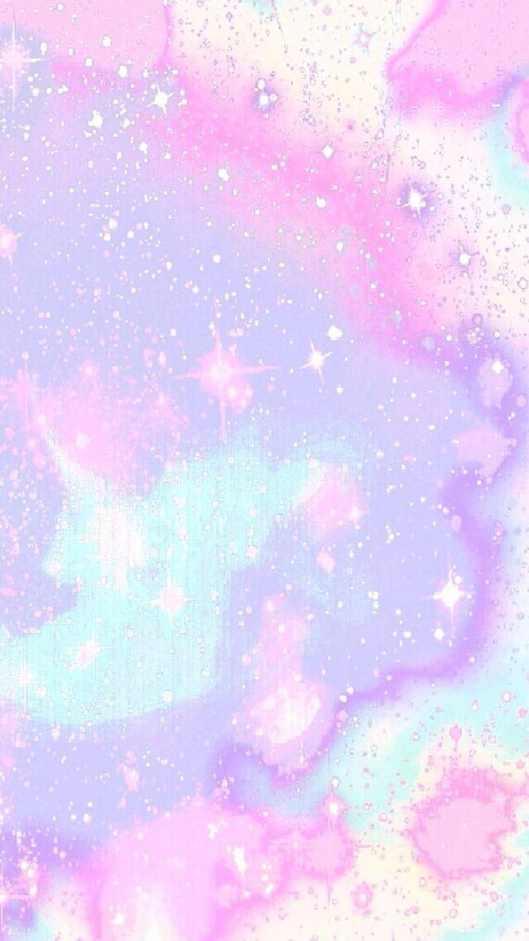 Lavender Pastel Galaxy, pastel galaxy, pink lavender, Full HD Phone Wallpaper