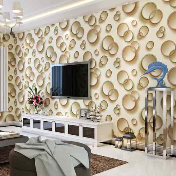 Lavish, beige, green, SD Desktop Wallpaper