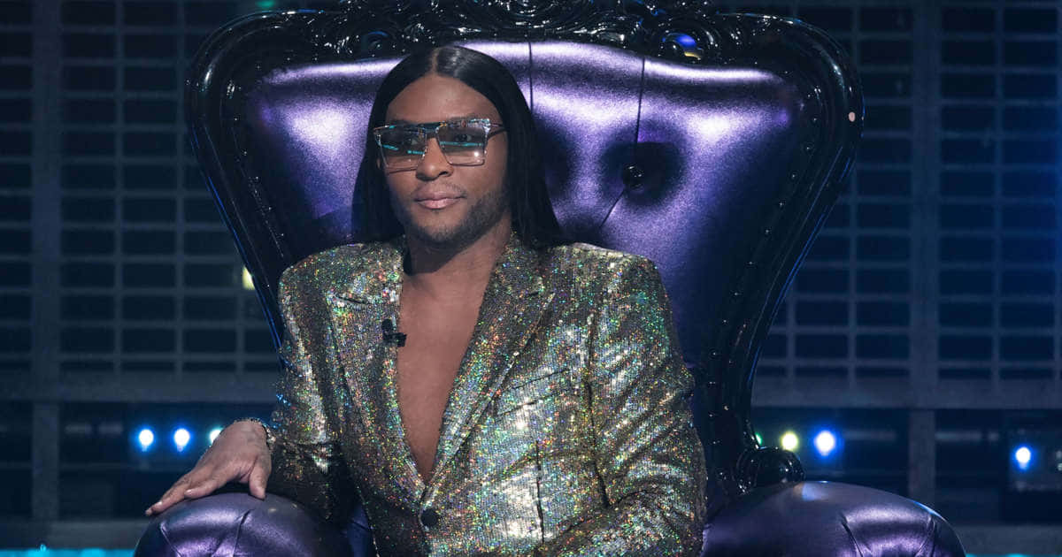 Law Roach, glittering gold jacket, sunglasses, SD Desktop Wallpaper