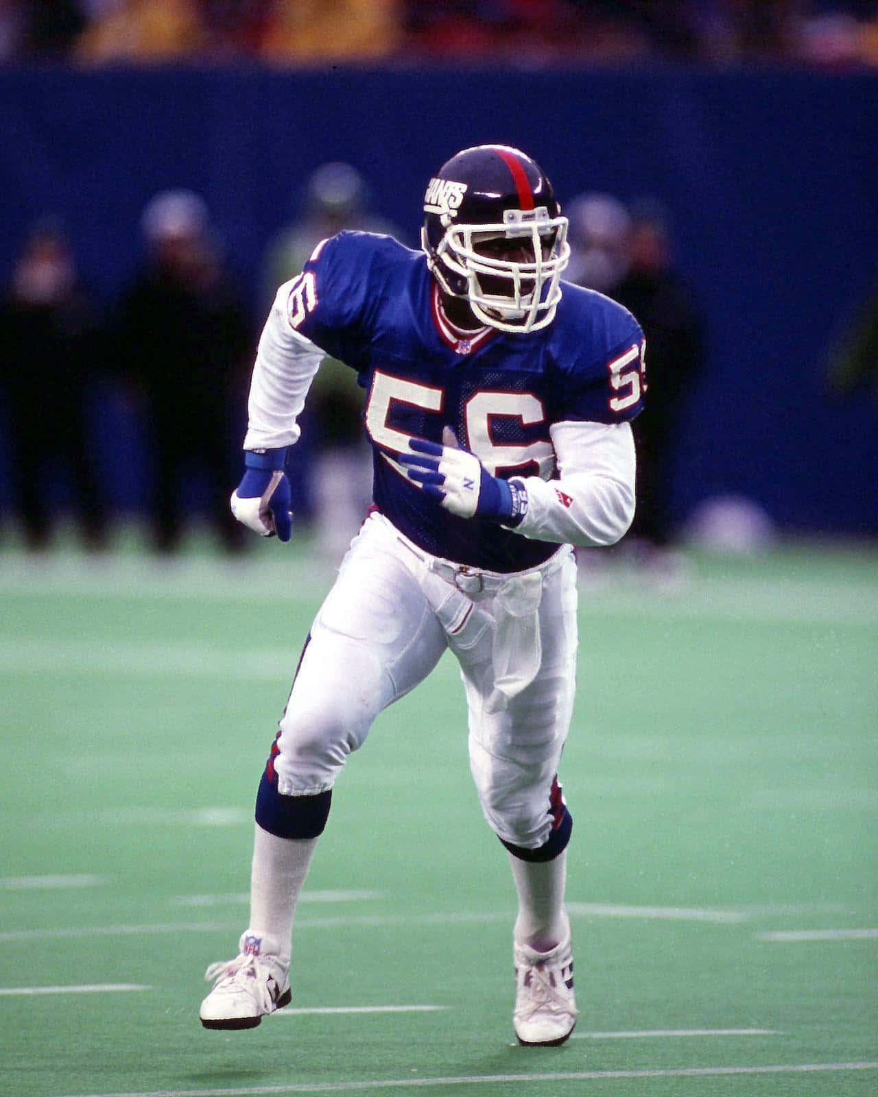 Lawrence Taylor, blue and white uniform, number 56, HD Phone Wallpaper