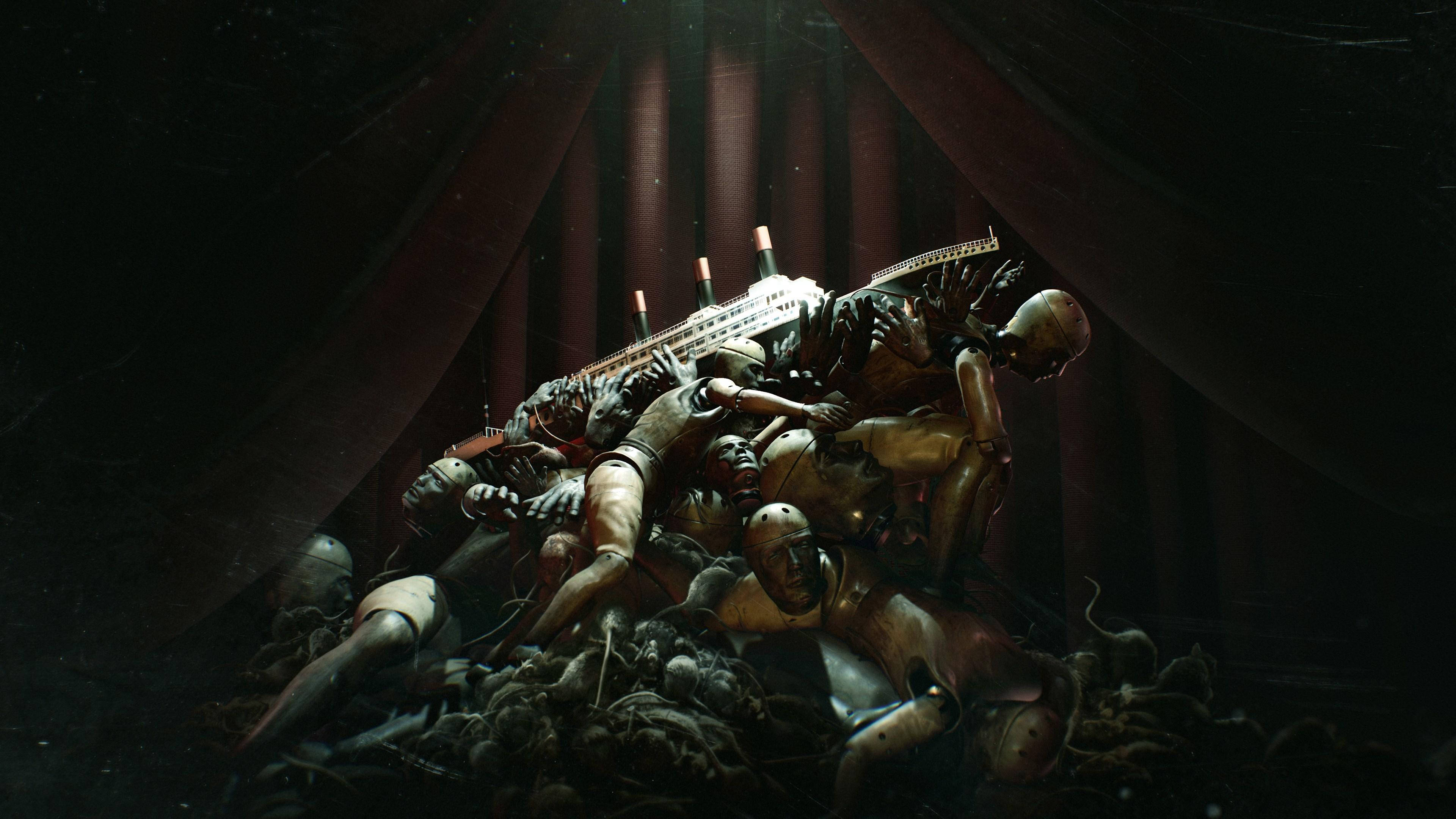Layers Of Fear, mannequins, ship, 4K Desktop Wallpaper