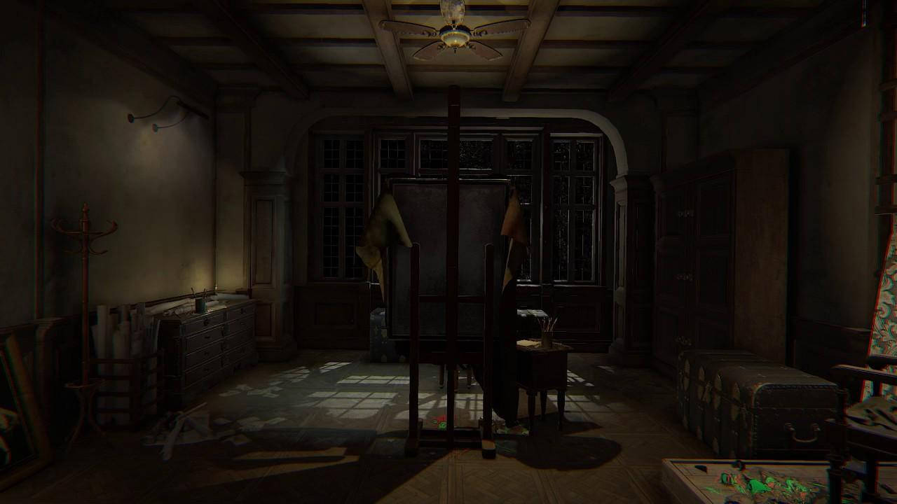 Layers Of Fear, canvas, vintage artist's studio, HD Desktop Wallpaper