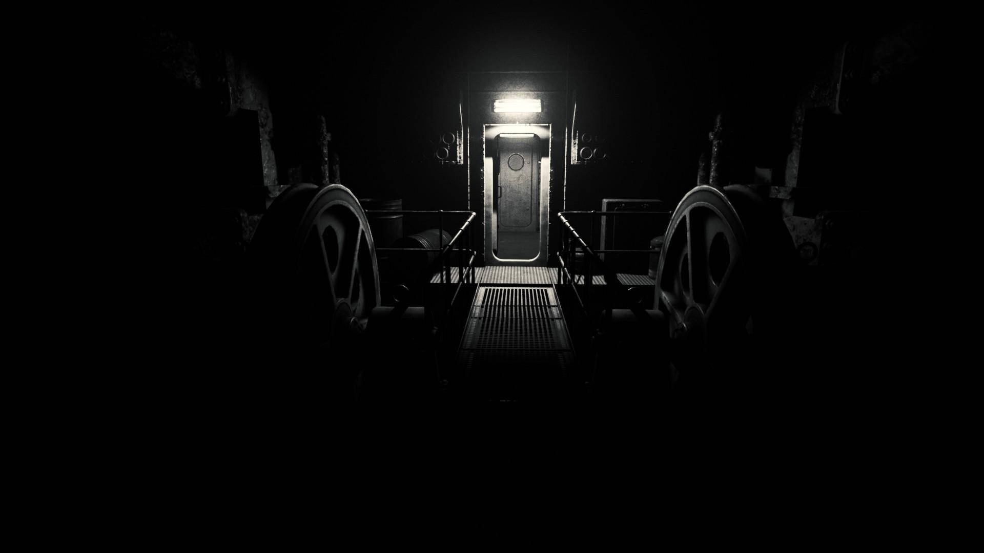 Layers Of Fear, dark boiler room, industrial elevator shaft, Full HD Desktop Wallpaper