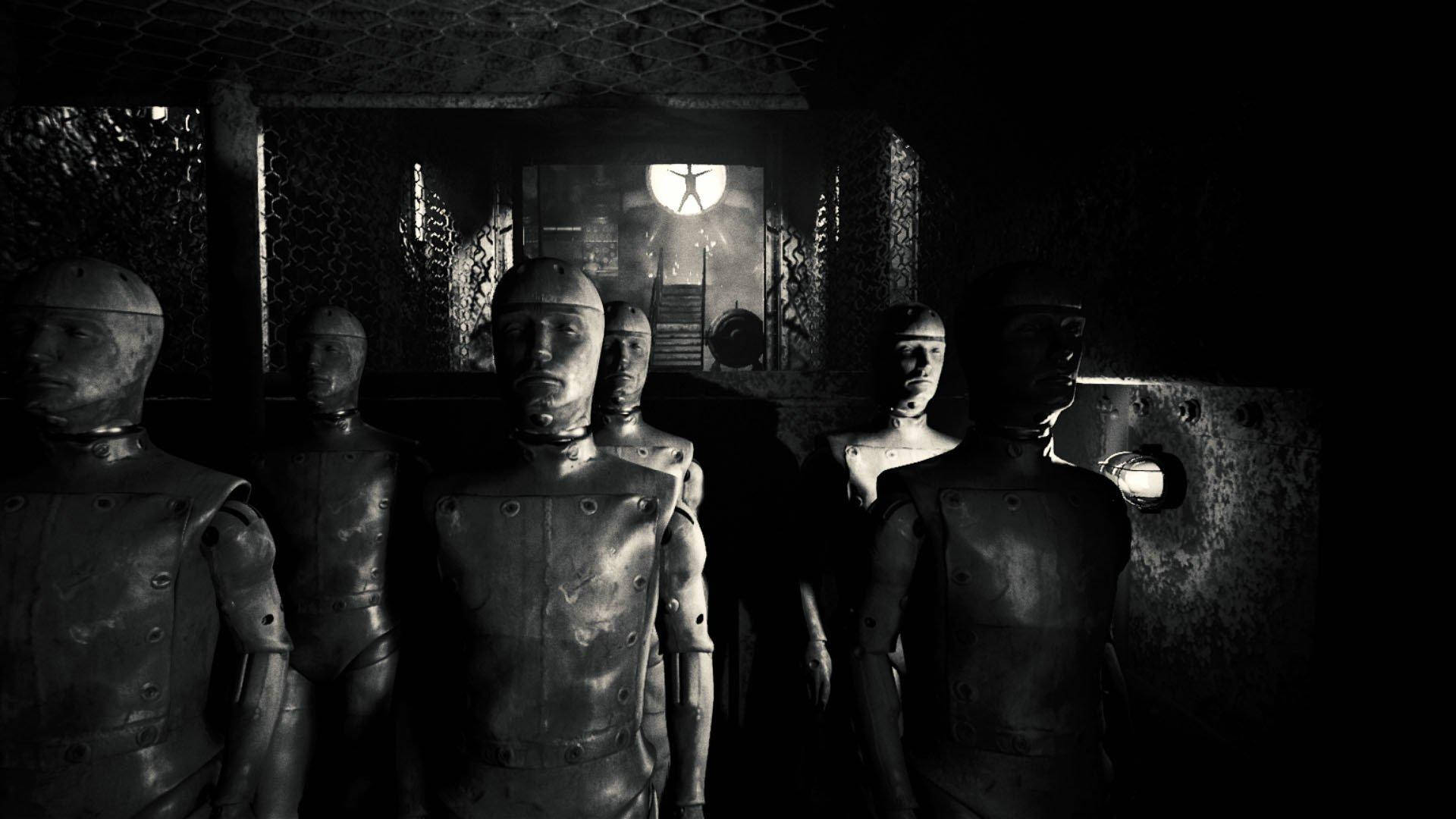 Layers Of Fear, mannequins, metallic humanoid figures, Full HD Desktop Wallpaper