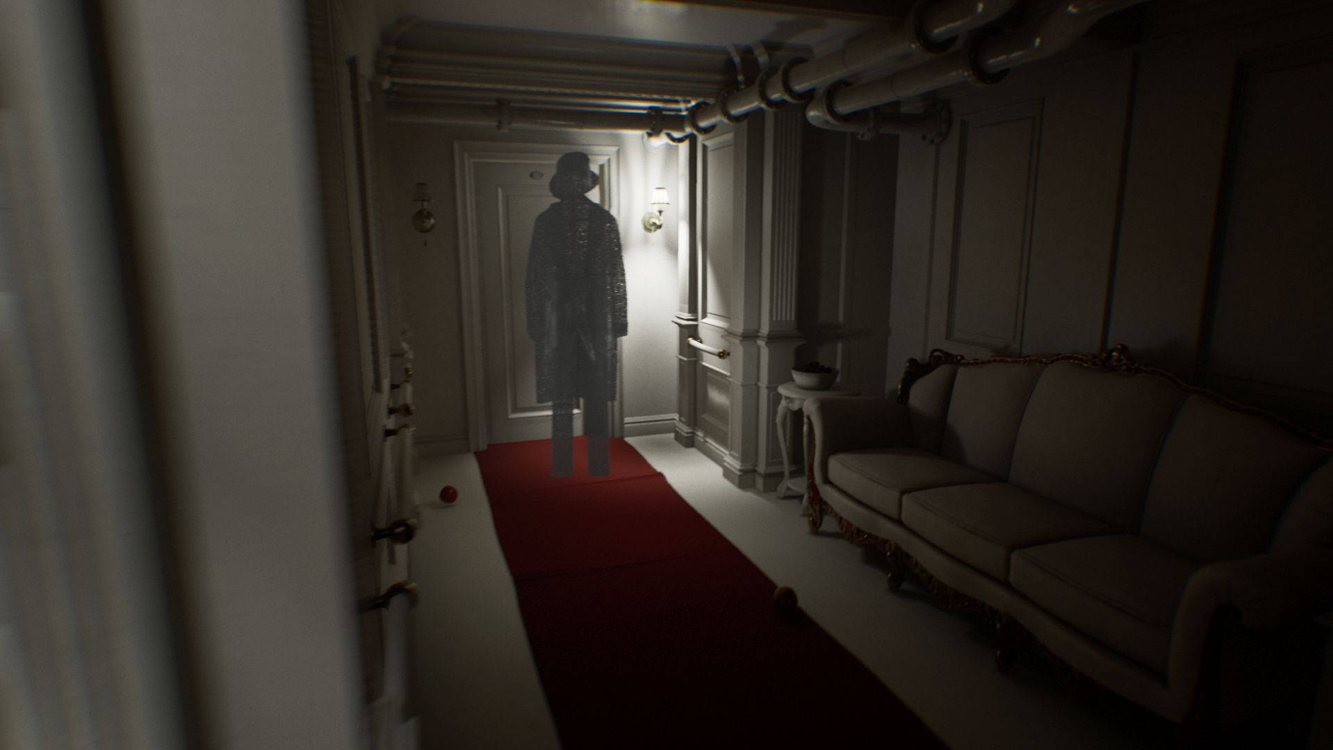 Layers Of Fear, ghostly figure, long coat, Full HD Desktop Wallpaper