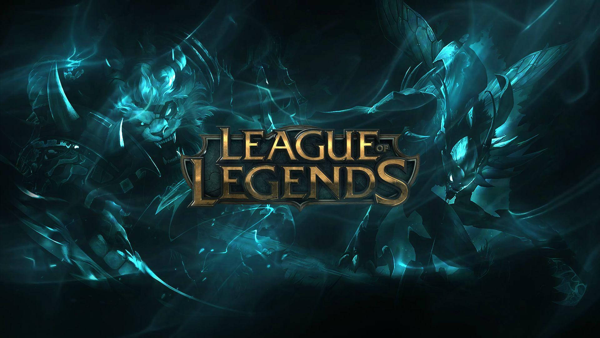 League Of Legends, teal light, shadowy mythical creatures, Full HD Desktop Wallpaper
