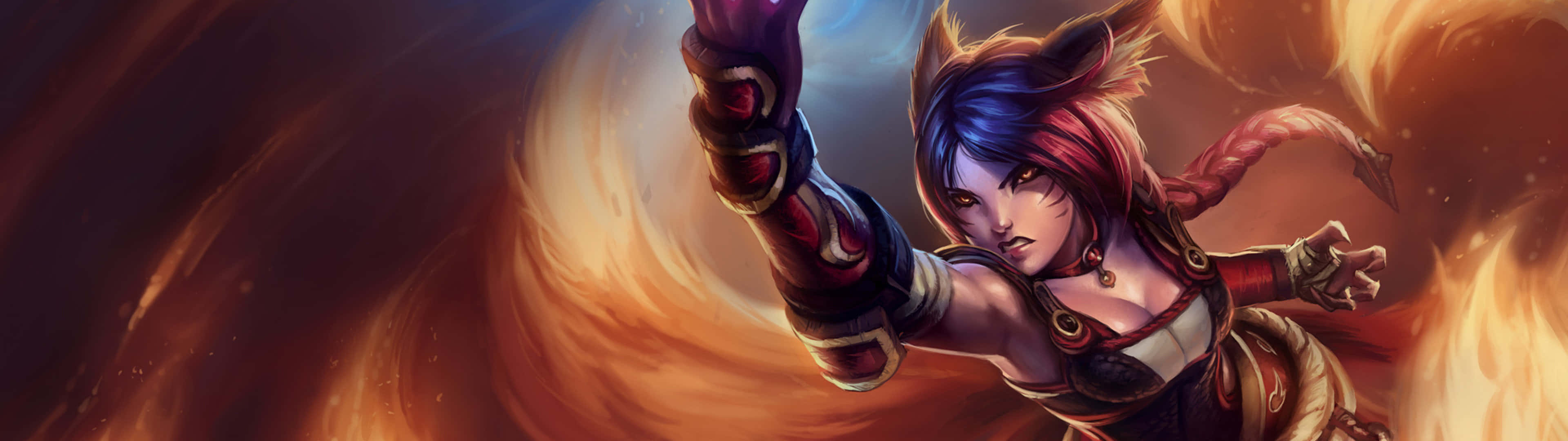 League Of Legends, dual screen, 3840 x 1080, 4K Desktop Wallpaper