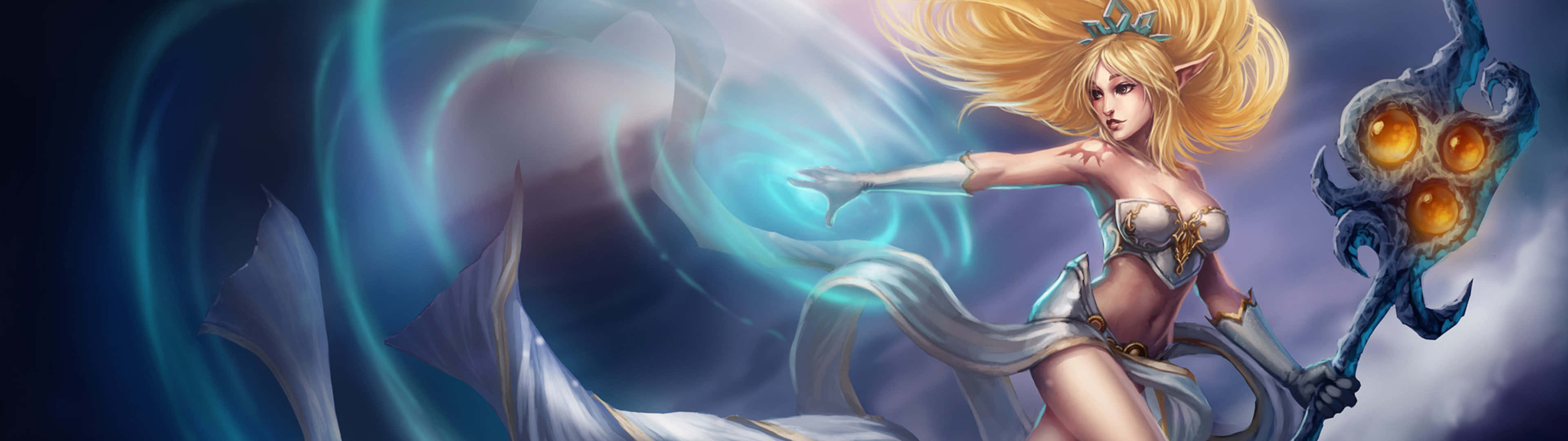 League Of Legends, dual screen, 3840 x 1080, 4K Desktop Wallpaper