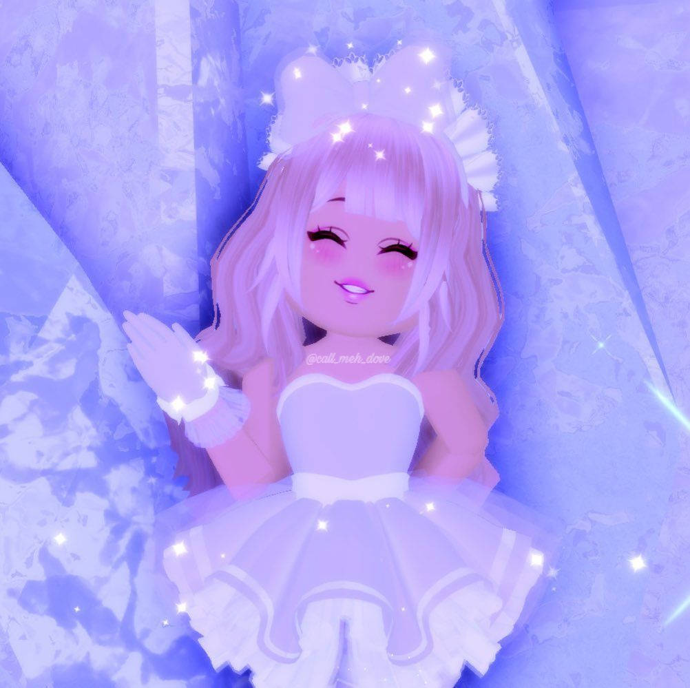 Leah Ashe, white dress, sparkles, SD Desktop Wallpaper