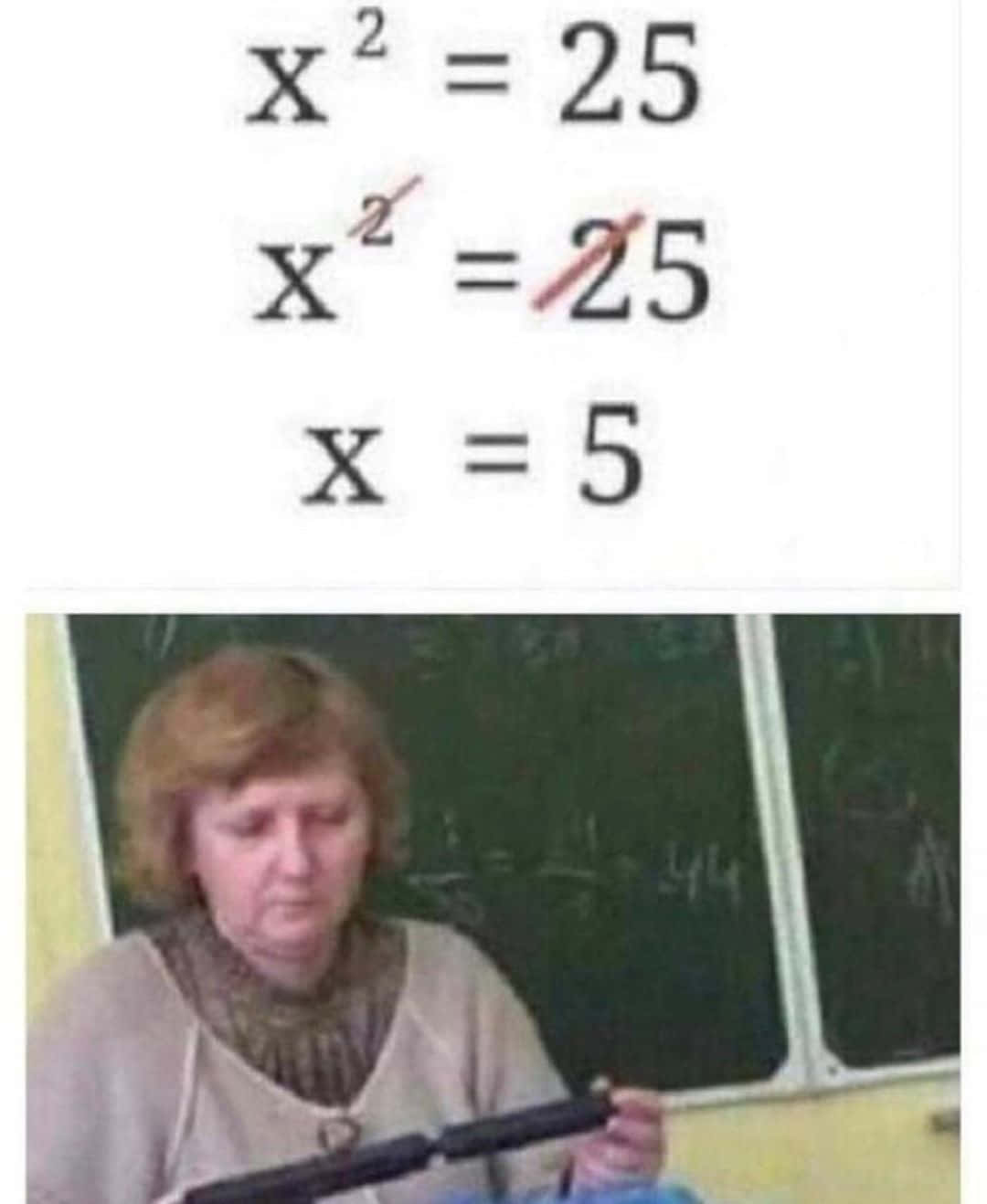 chalkboard, math equation, x squared equals twenty-five, HD Phone Wallpaper