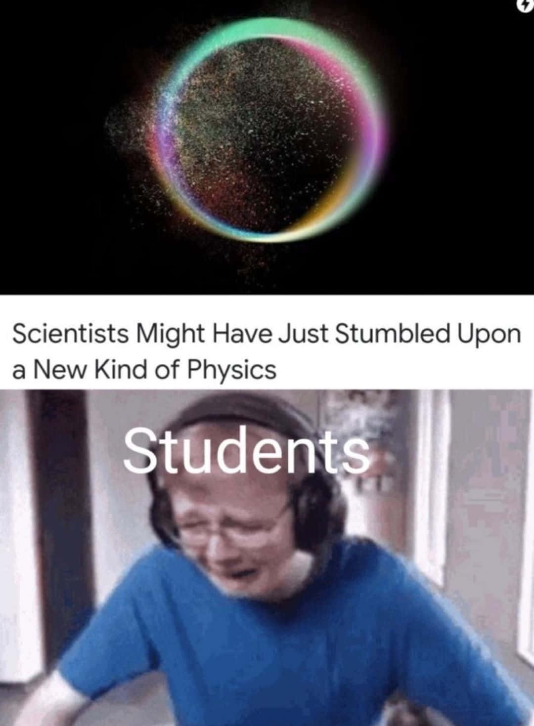 Learning Memes, crying student, colorful physics discovery graphic, HD Phone Wallpaper
