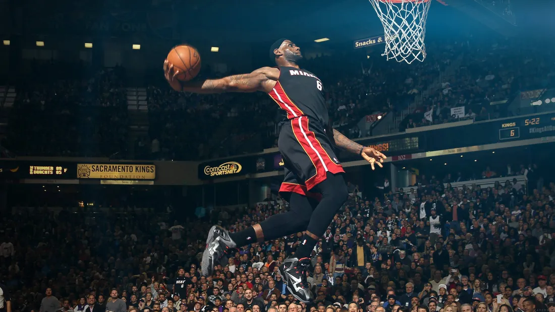 LeBron James Dunk