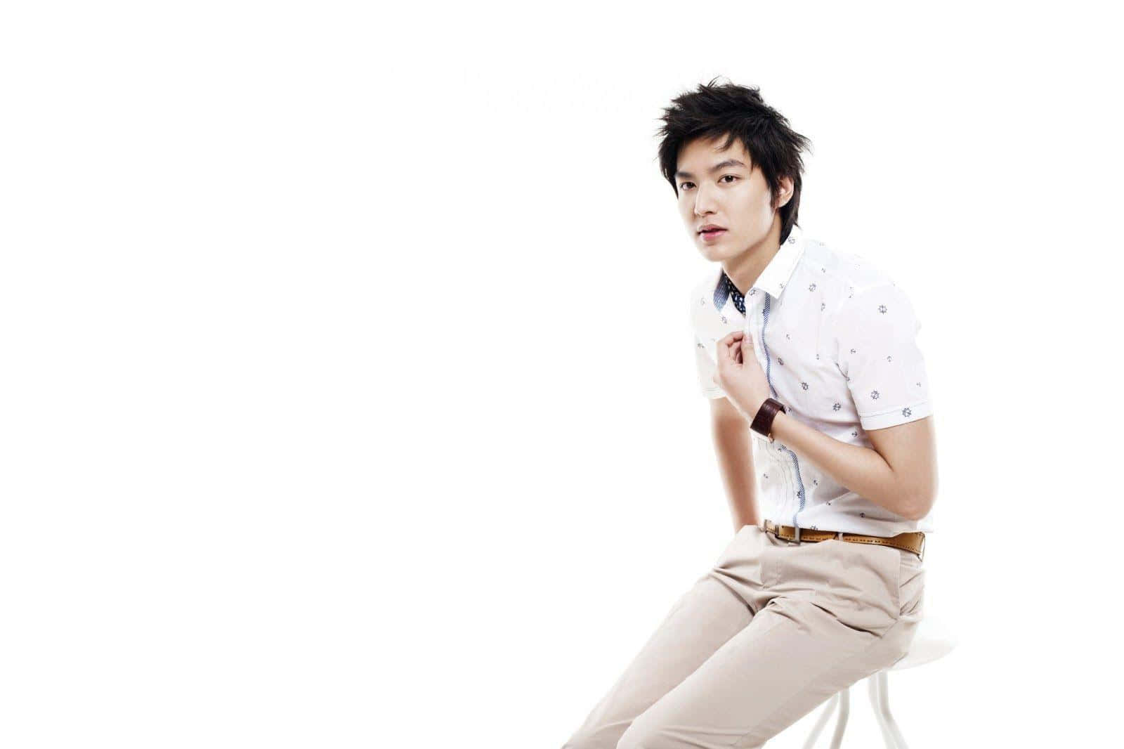 Lee Min Ho, television actor, tousled dark hair, HD Desktop Wallpaper