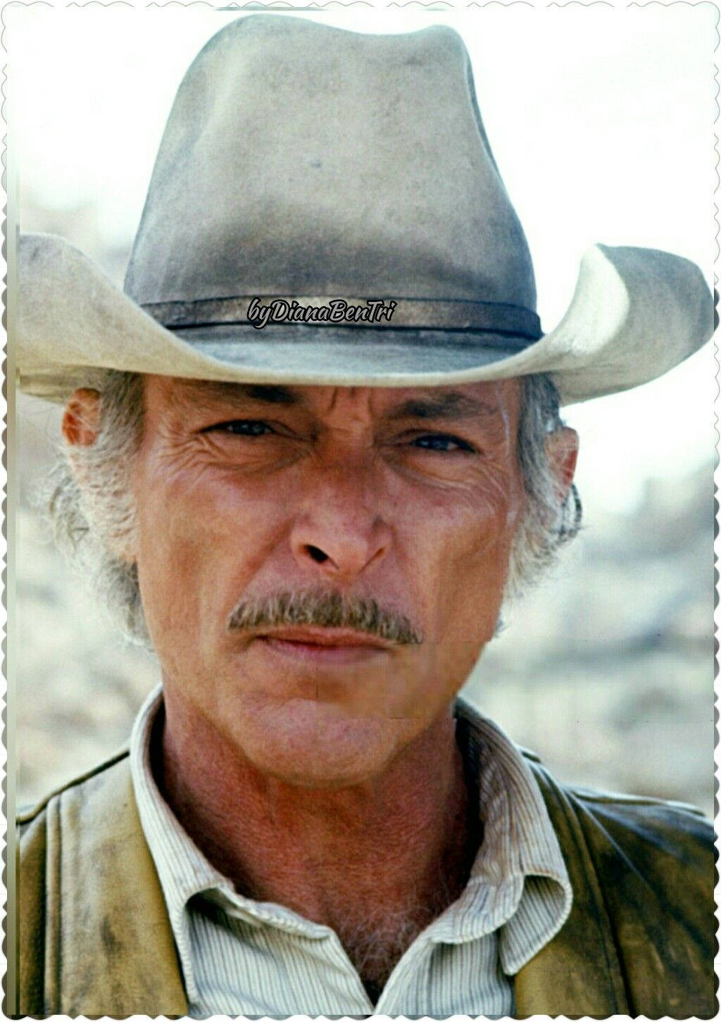 Lee Van Cleef, cowboy, faded hat, HD Phone Wallpaper