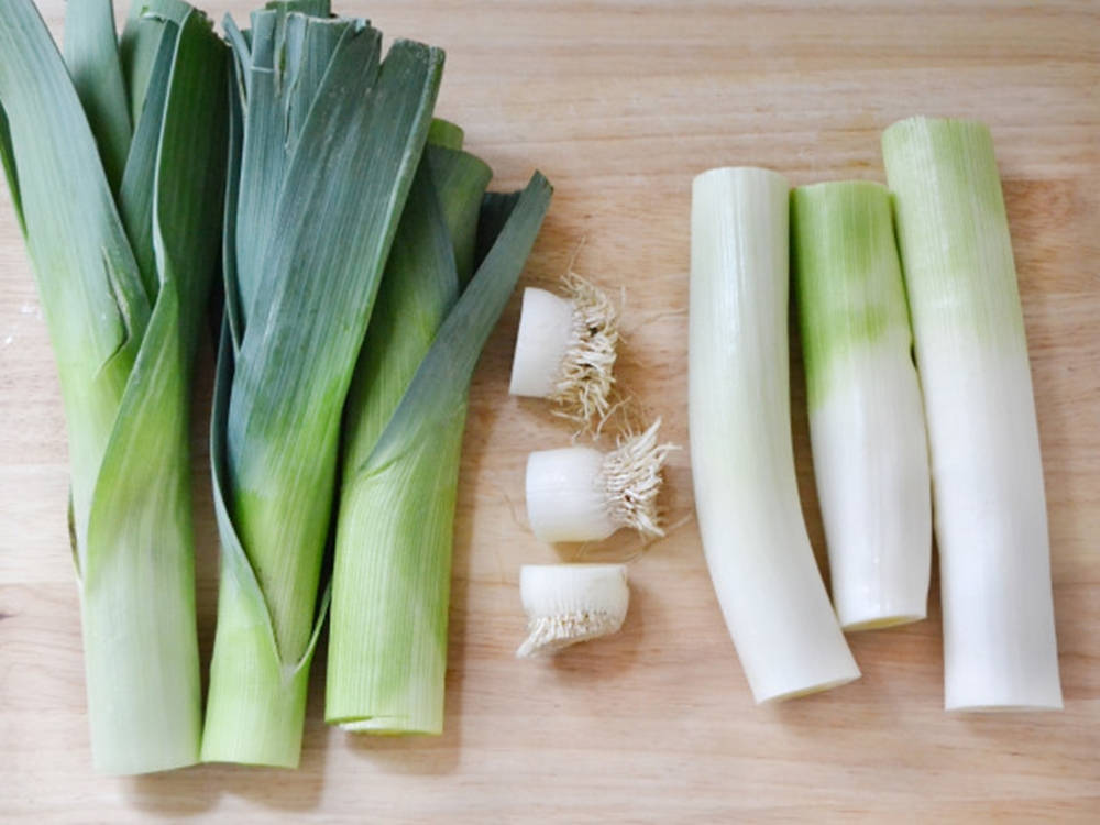 leek, green tops, white bulbs, SD Desktop Wallpaper