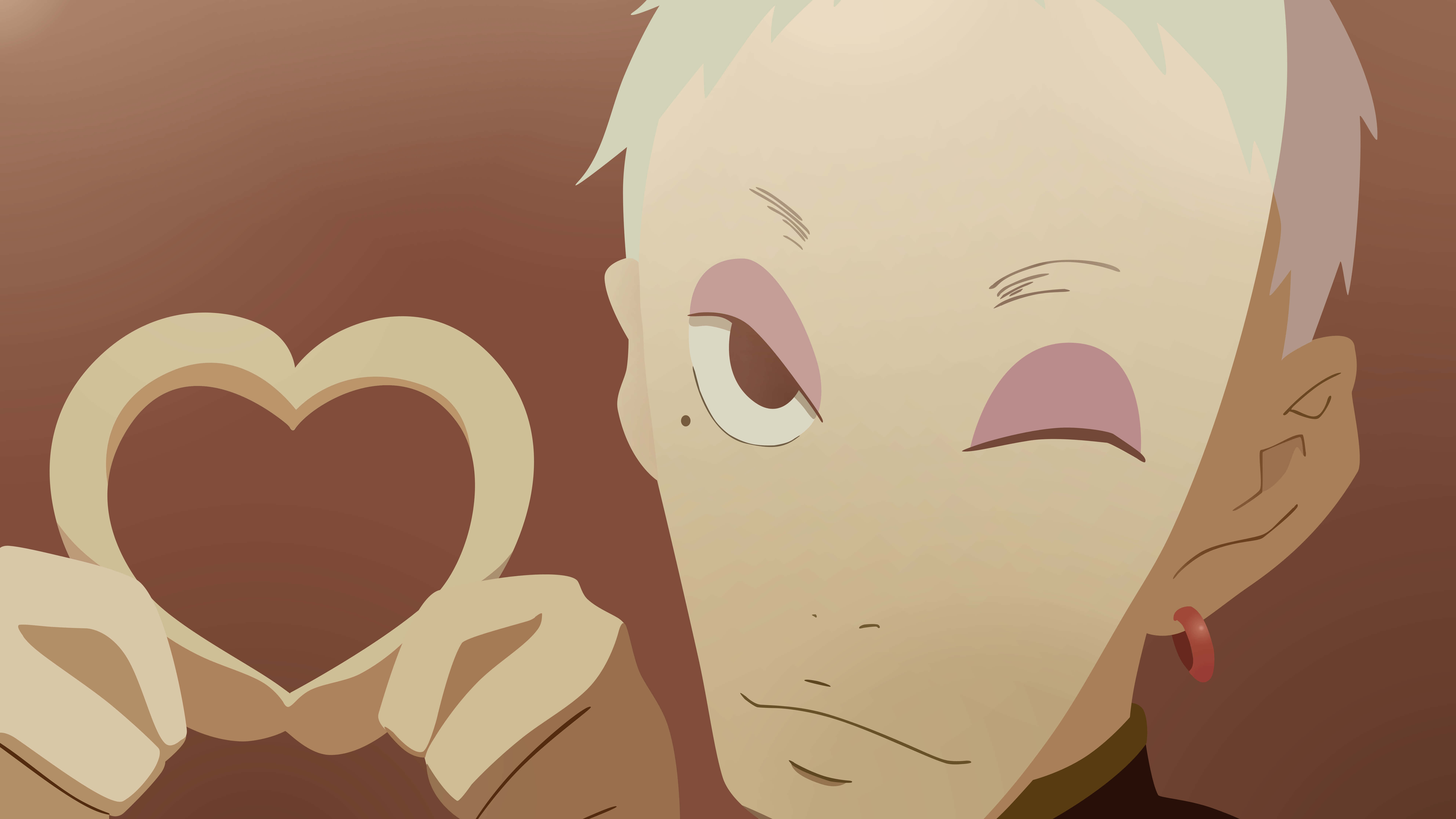 Leeron Littner, anime character, pale skin, 8K Desktop Wallpaper