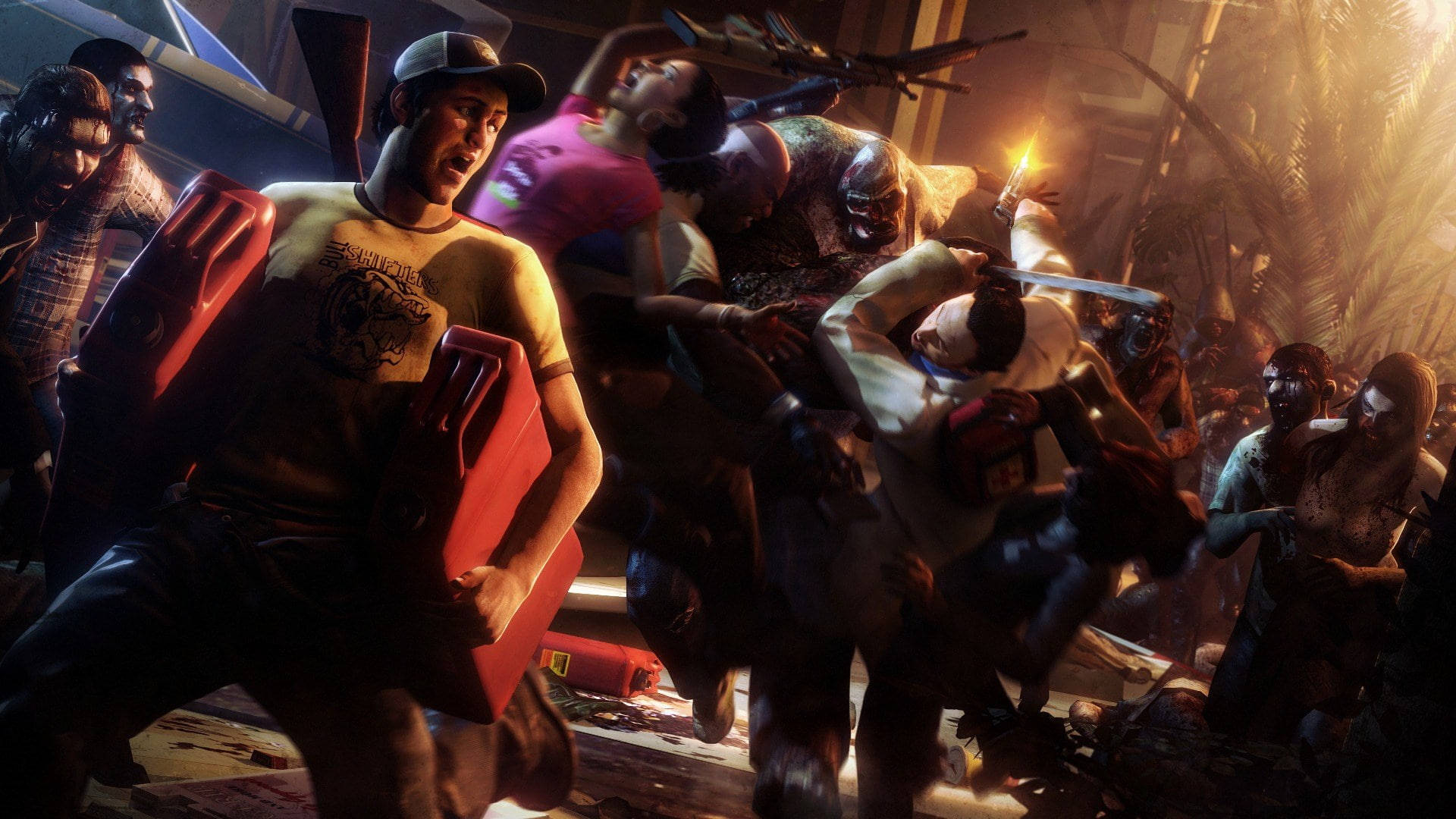 Left 4 Dead 2, quicky survival, man in a cap, Full HD Desktop Wallpaper