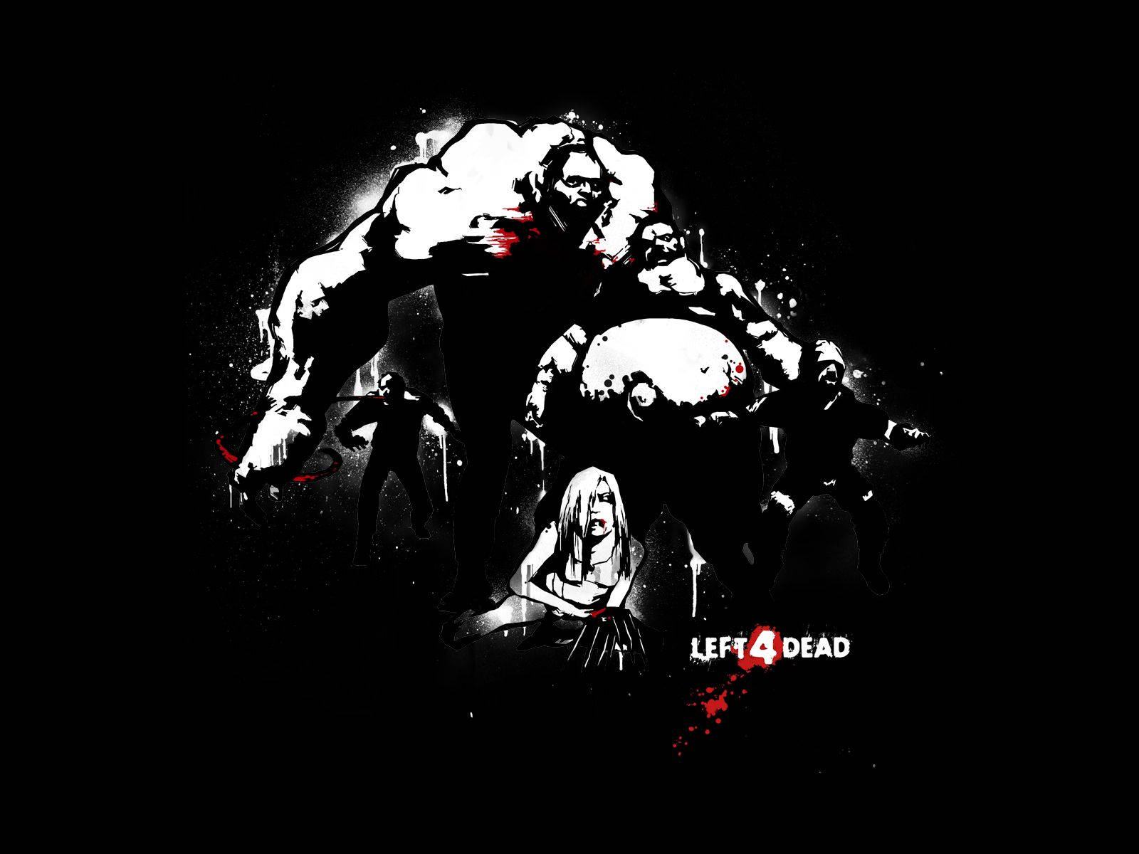 Left 4 Dead, zombies, survivors, HD Desktop Wallpaper