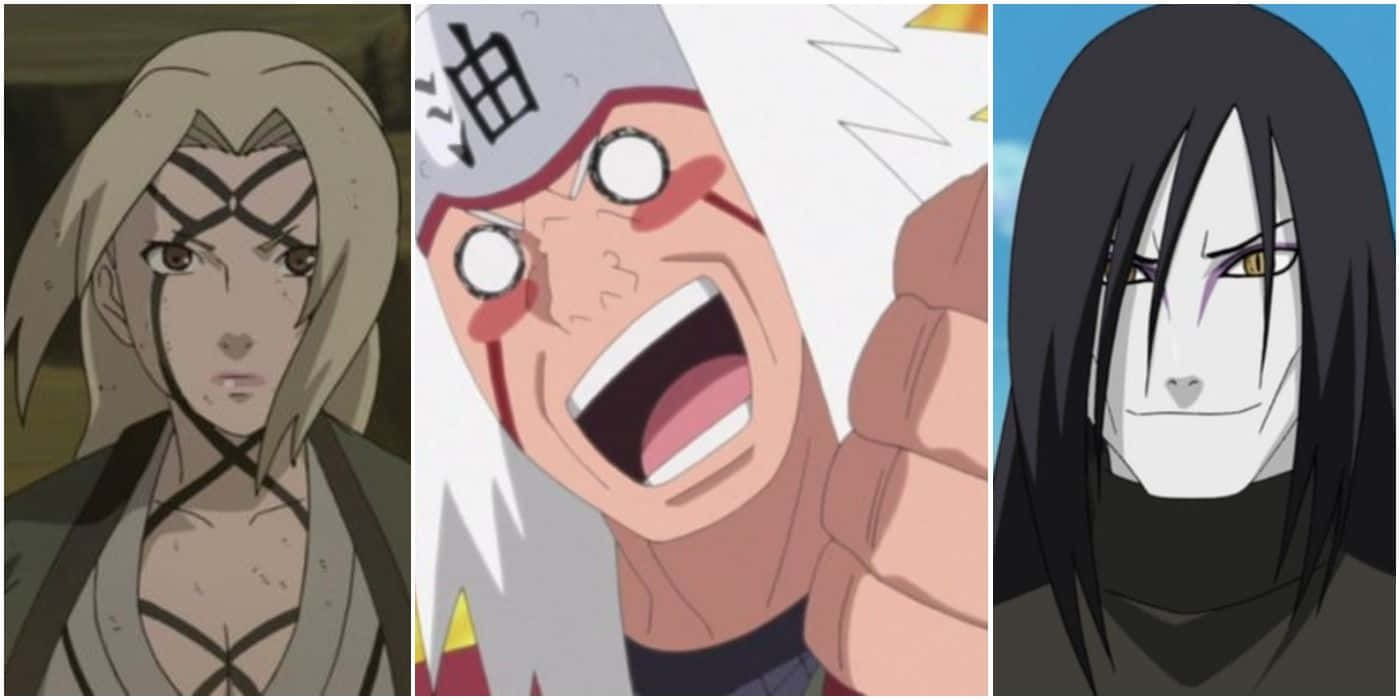 Legendary Sannin, masked figure, shouting man, HD Desktop Wallpaper