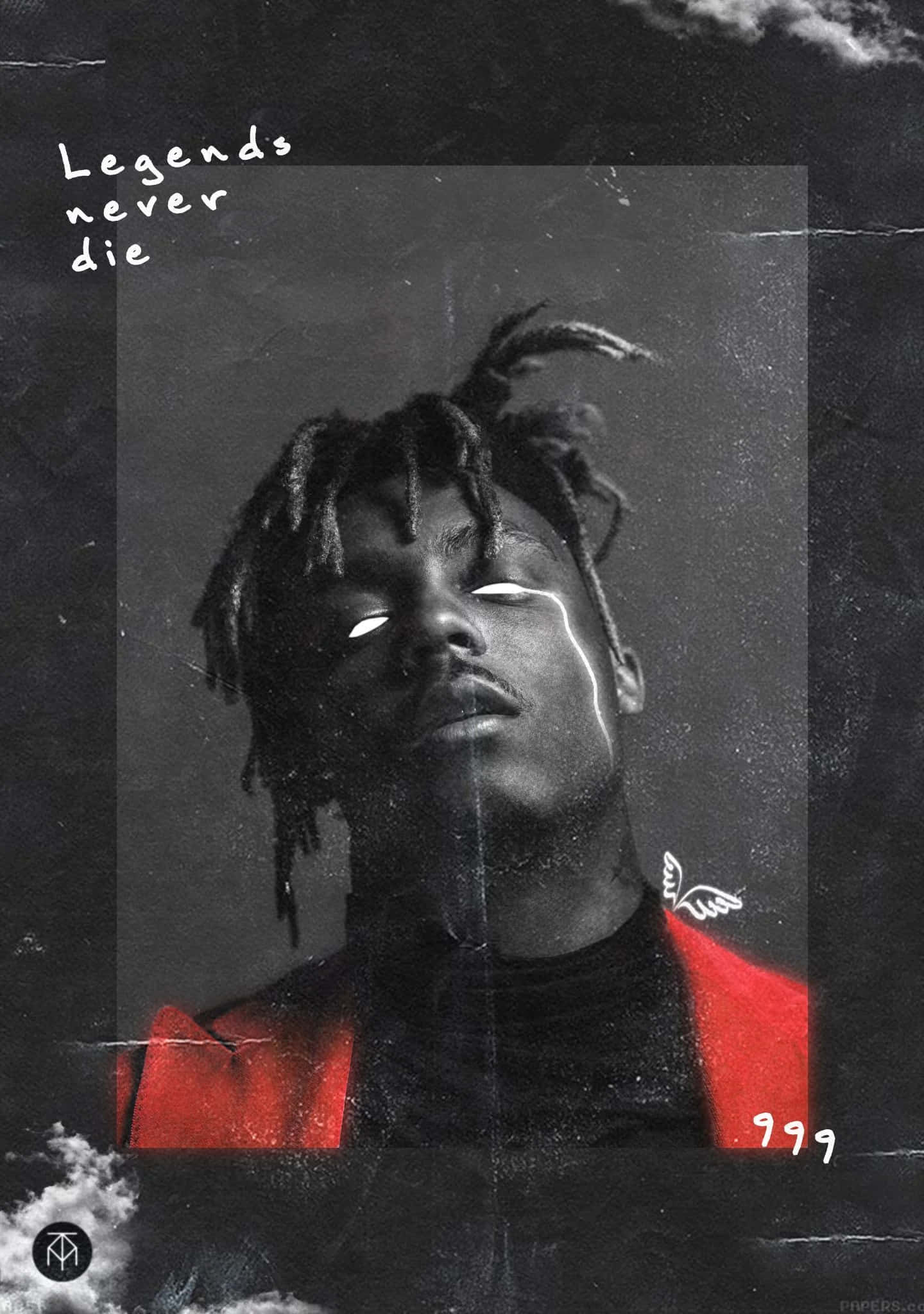 Legends never die, glowing eyes, dreadlocks, Full HD Phone Wallpaper