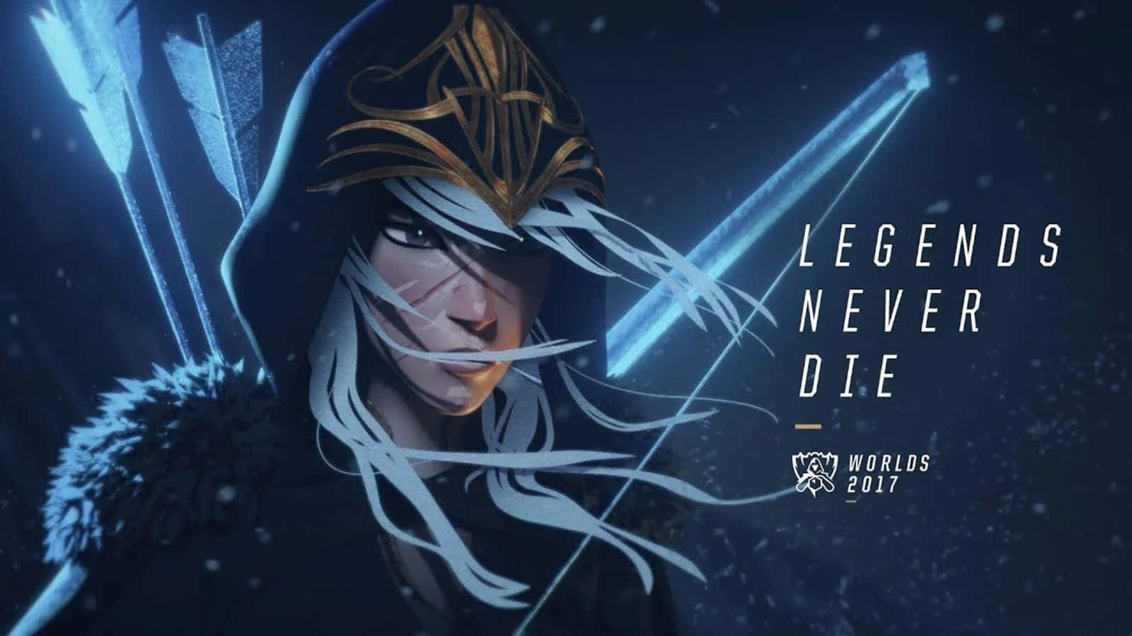 Legends Never Die, female character, arrows, HD Desktop Wallpaper