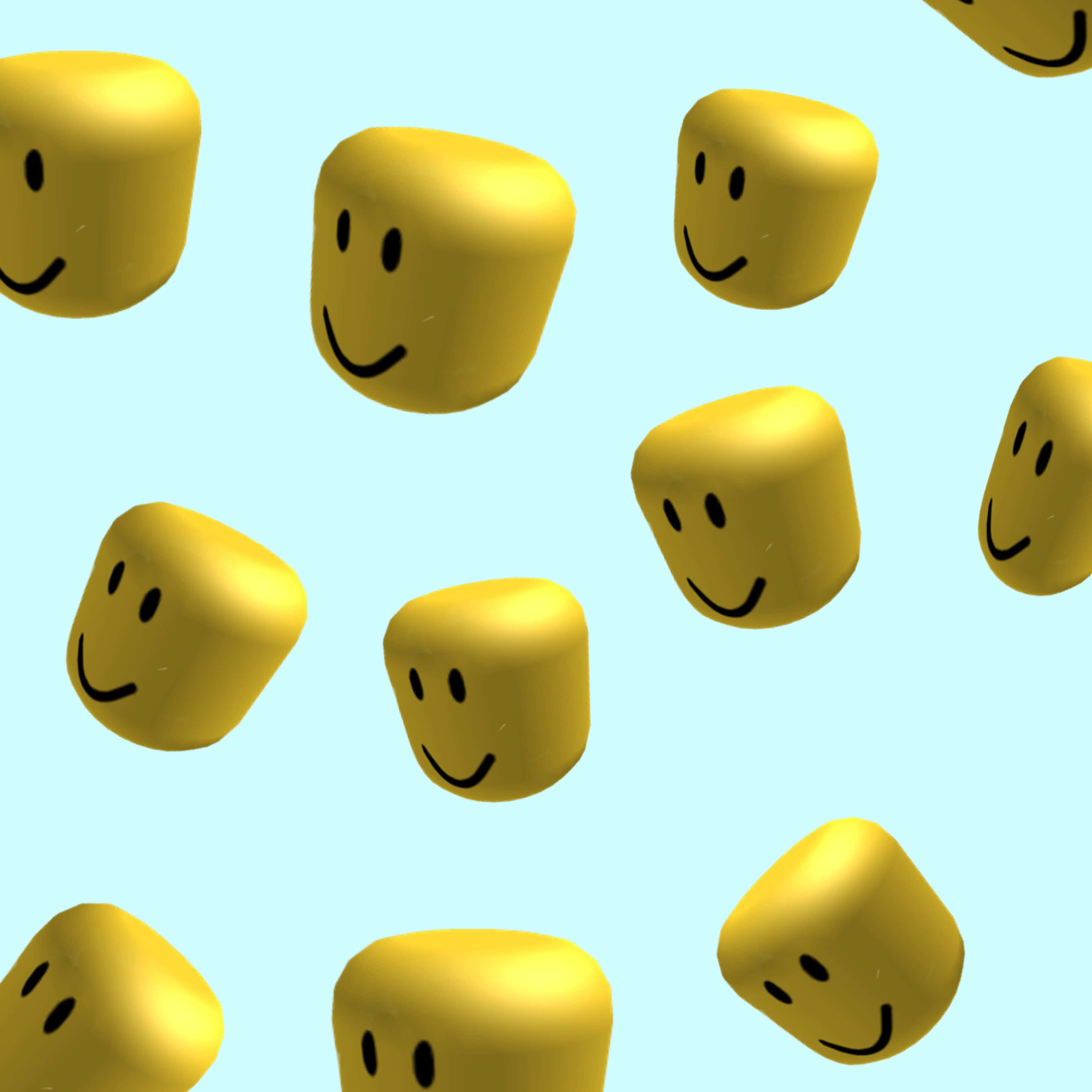 yellow lego cubes, smiles, golden, 2K Desktop Wallpaper