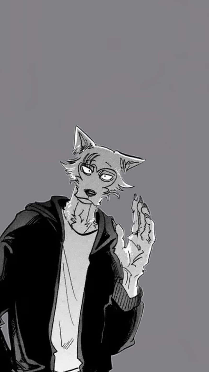 Legosi, anime wolf character, hoodie, HD Phone Wallpaper