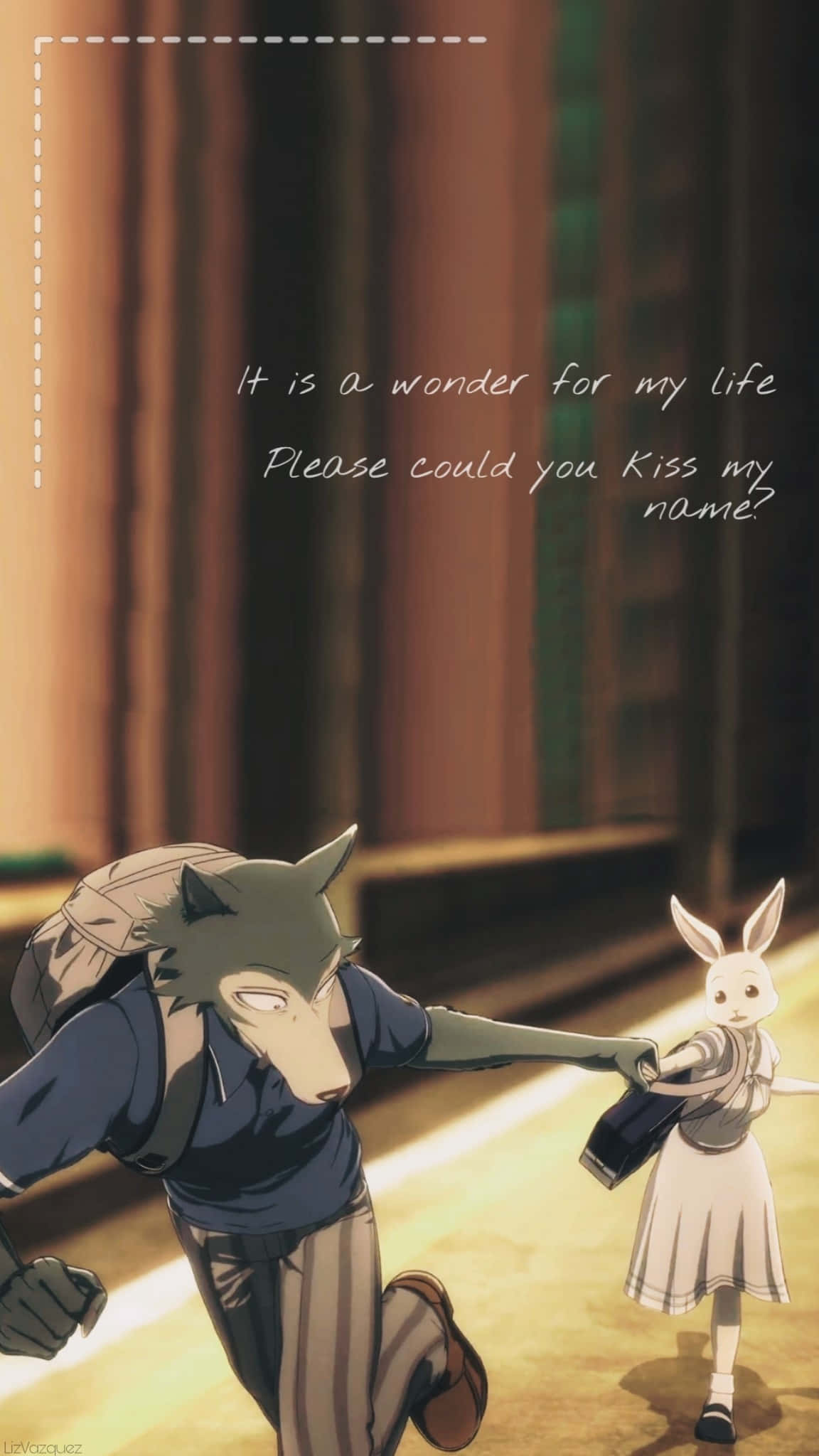 Legosi, wolf, rabbit, Full HD Phone Wallpaper