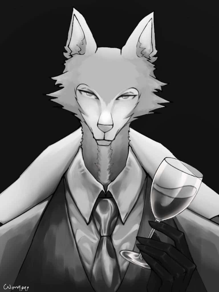 Legosi, anthropomorphic fox, suit, SD Phone Wallpaper