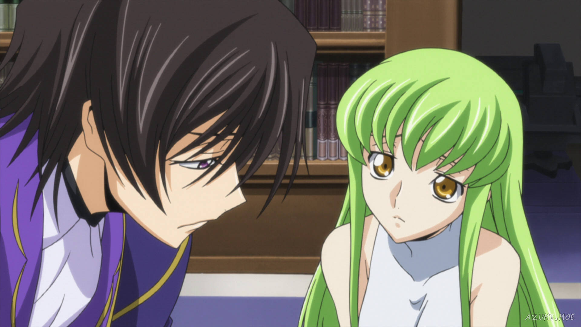Lelouch Lamperouge, C.C., purple, Full HD Desktop Wallpaper
