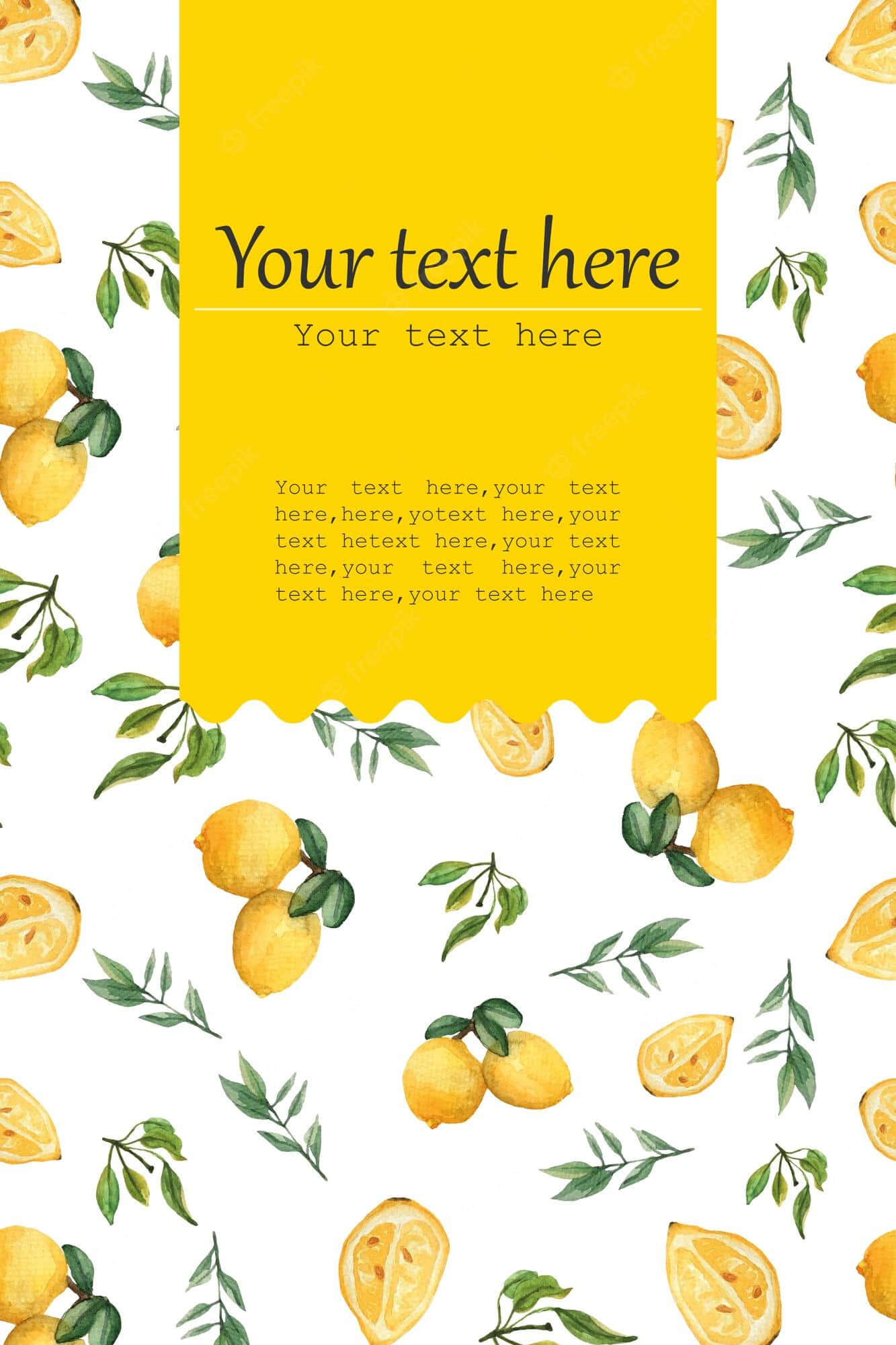 Lemon And Leaves Canvas Mobile, iPhone, bright yellow, Full HD Phone Wallpaper