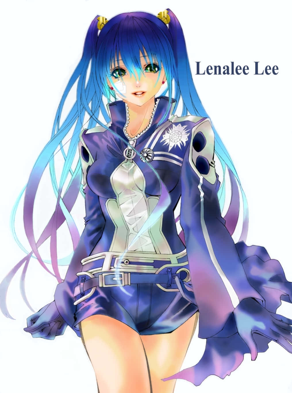 Lenalee Lee, anime girl, long blue hair, HD Phone Wallpaper