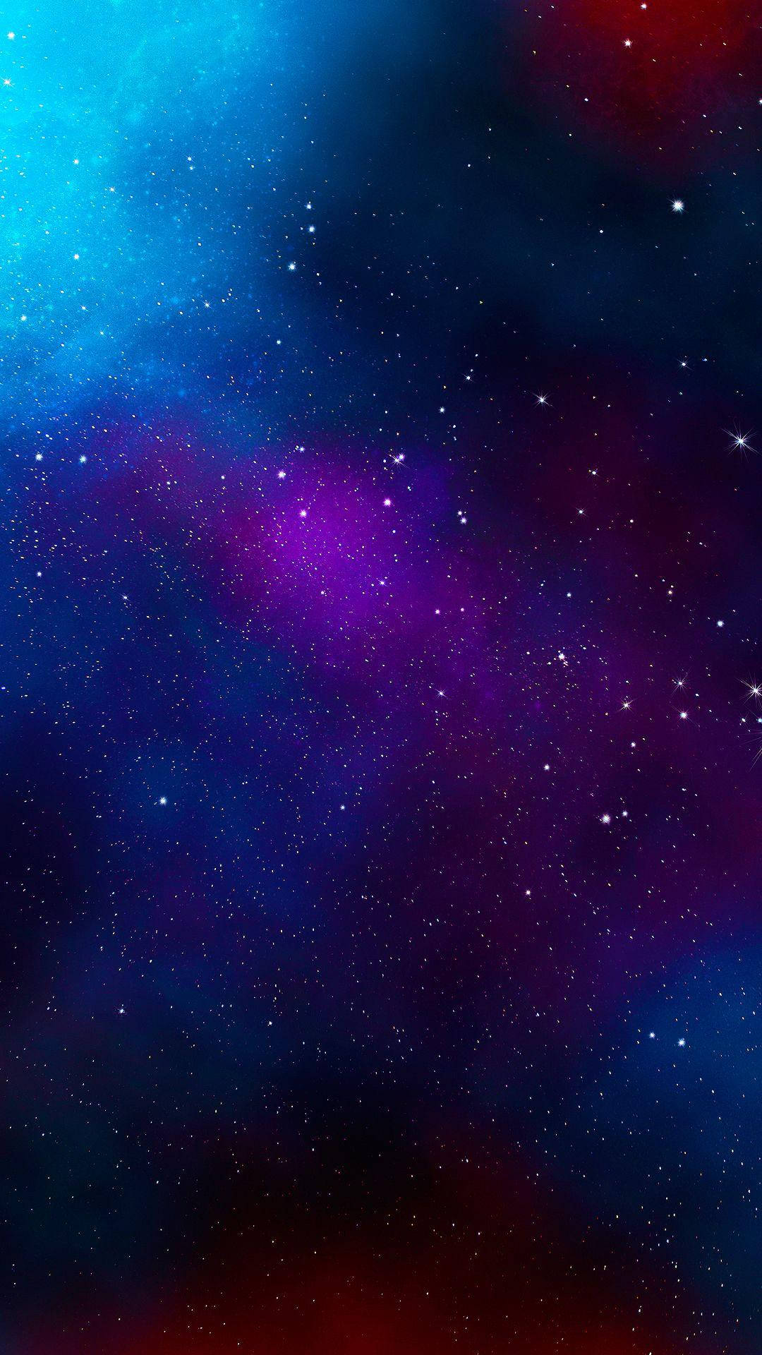 Lenovo Tablet, cosmic nebula, electric blues, Full HD Phone Wallpaper