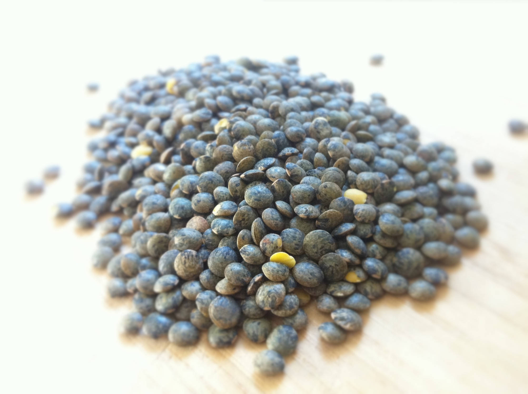 lentils, dark green lentils, yellow lentils, Full HD Desktop Wallpaper